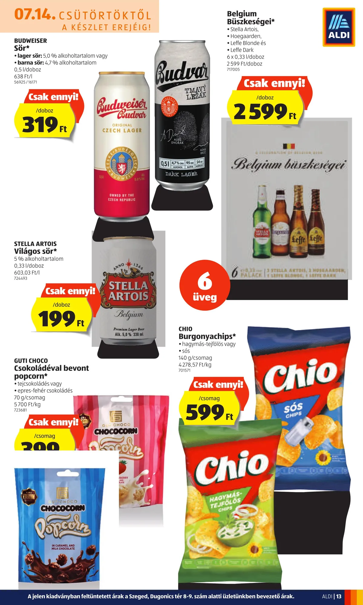 Aldi akciós újság 07.14–07.20 – 13. oldal
