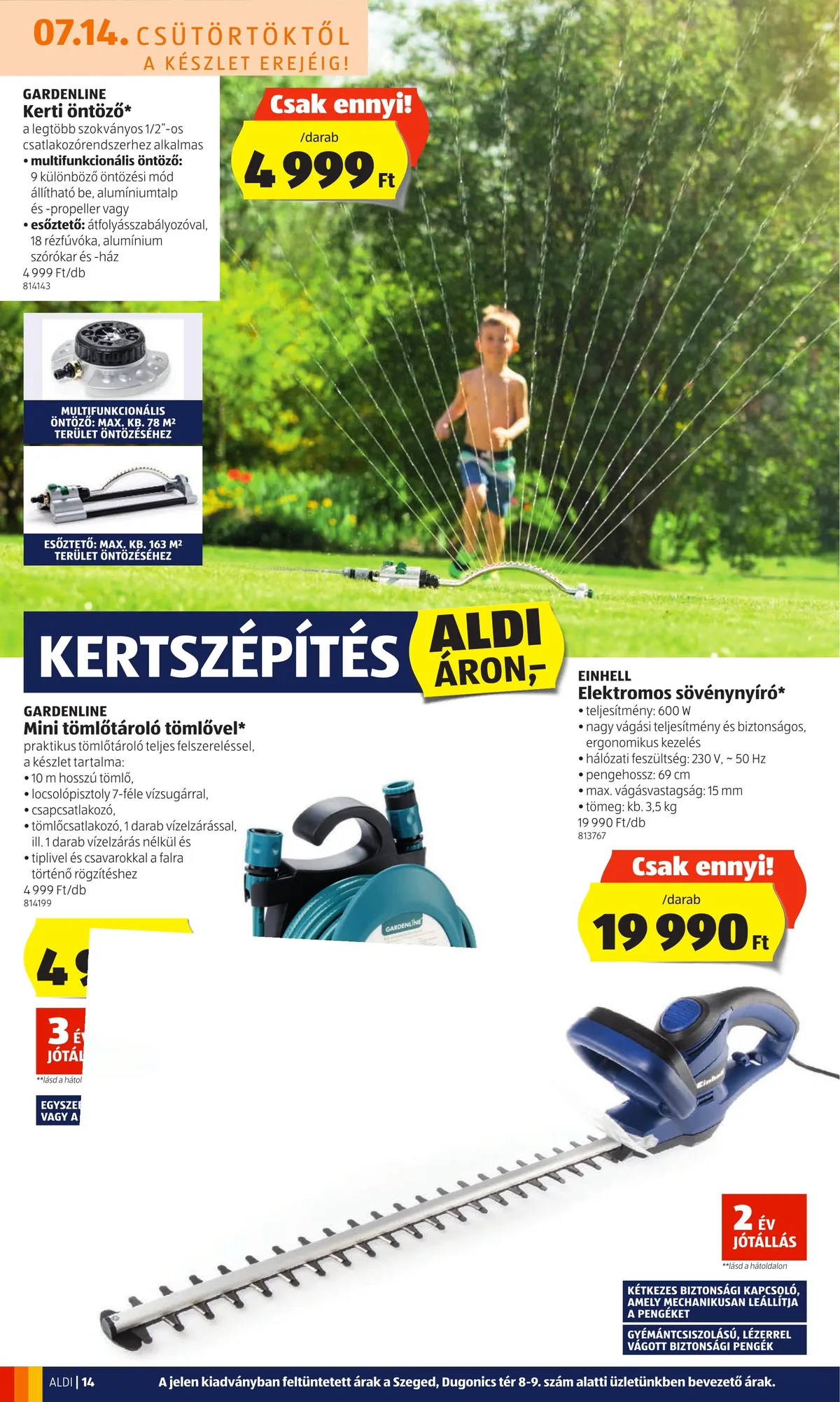 Aldi akciós újság 07.14–07.20 – 14. oldal
