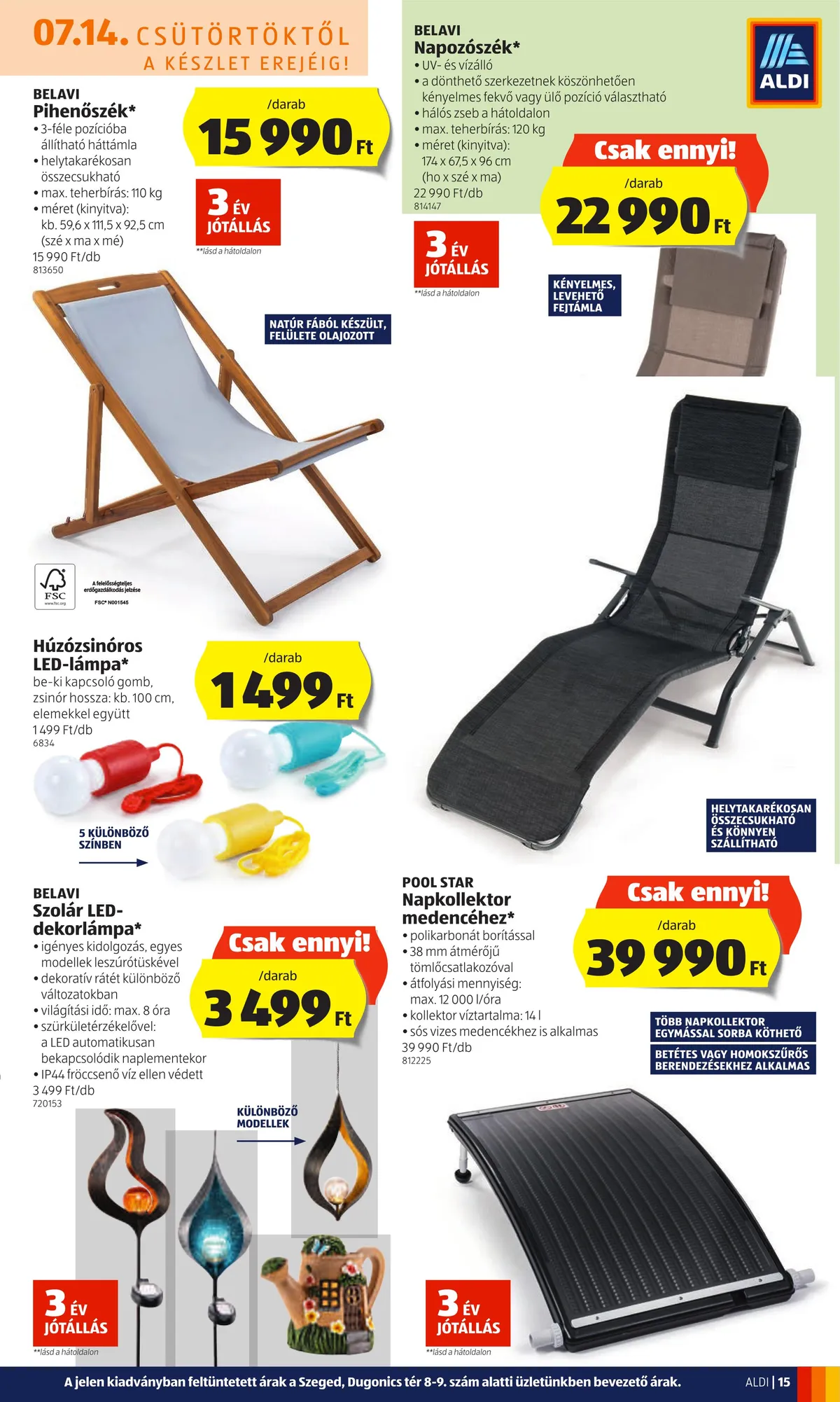 Aldi akciós újság 07.14–07.20 – 15. oldal