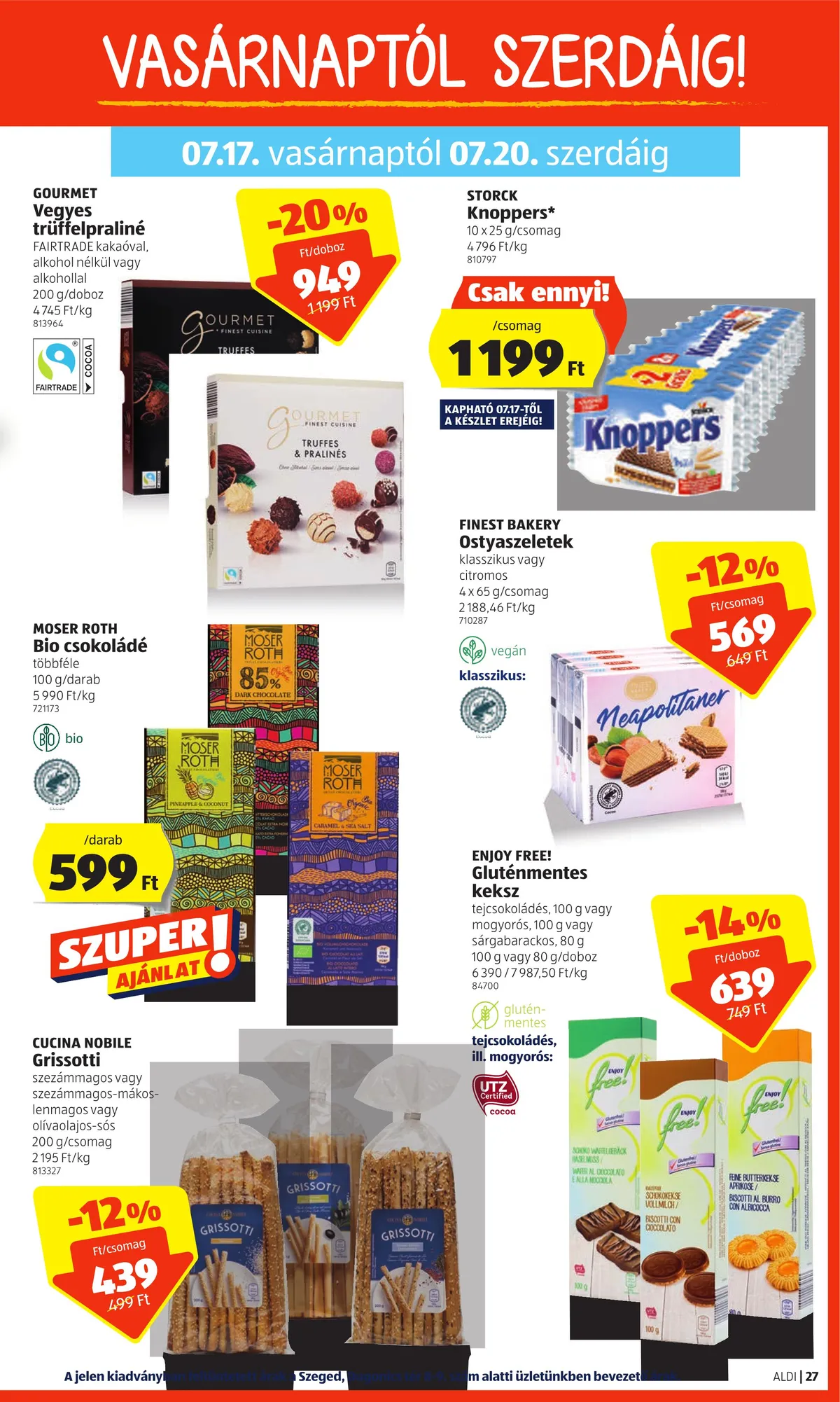 Aldi akciós újság 07.14–07.20 – 27. oldal