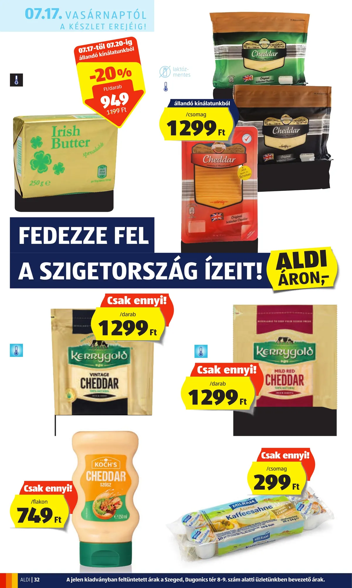 Aldi akciós újság 07.14–07.20 – 32. oldal