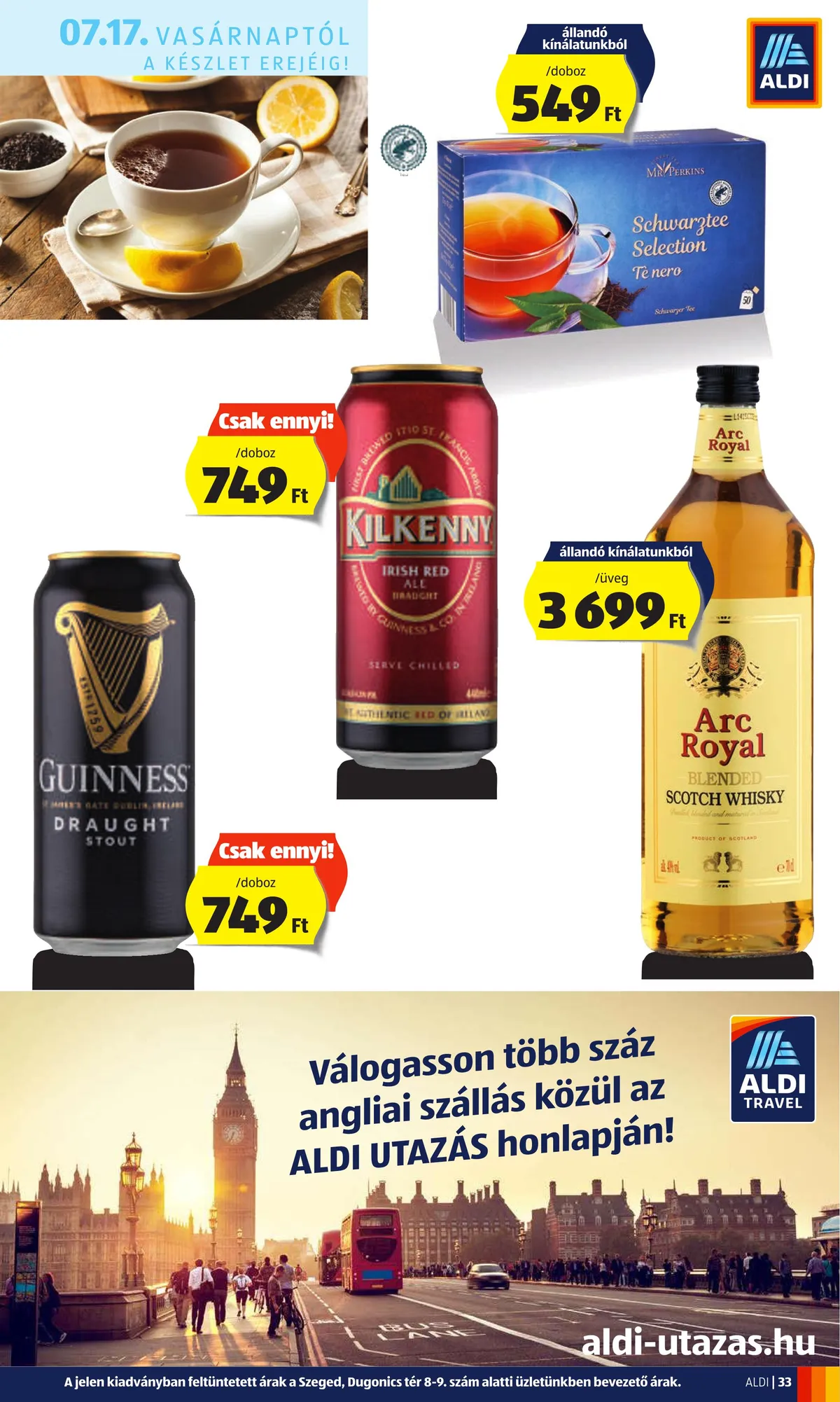 Aldi akciós újság 07.14–07.20 – 33. oldal