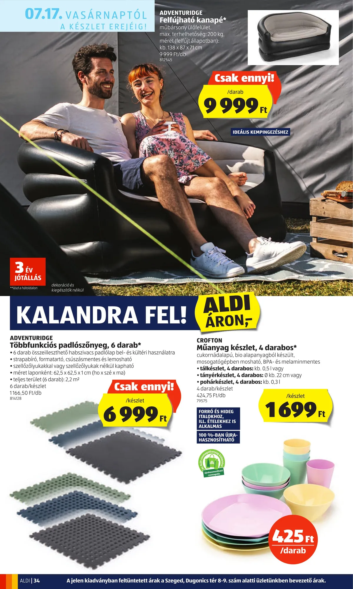 Aldi akciós újság 07.14–07.20 – 34. oldal