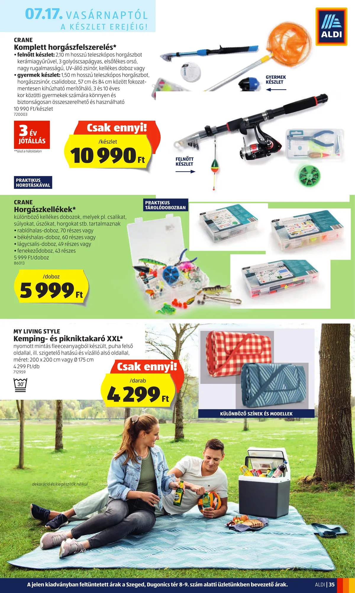 Aldi akciós újság 07.14–07.20 – 35. oldal