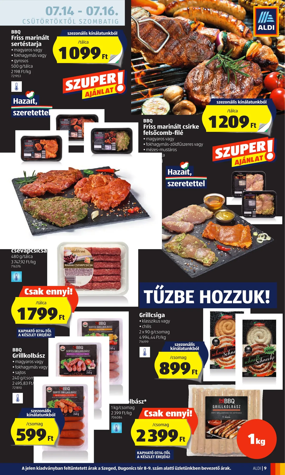 Aldi akciós újság 07.14–07.20 – 9. oldal