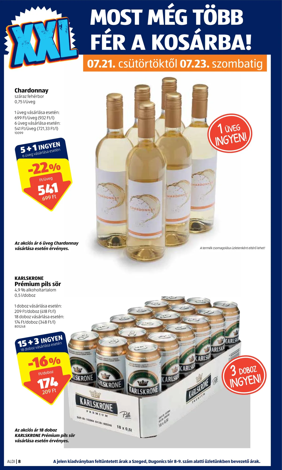 Aldi akciós újság 07.21–07.27 – 10. oldal