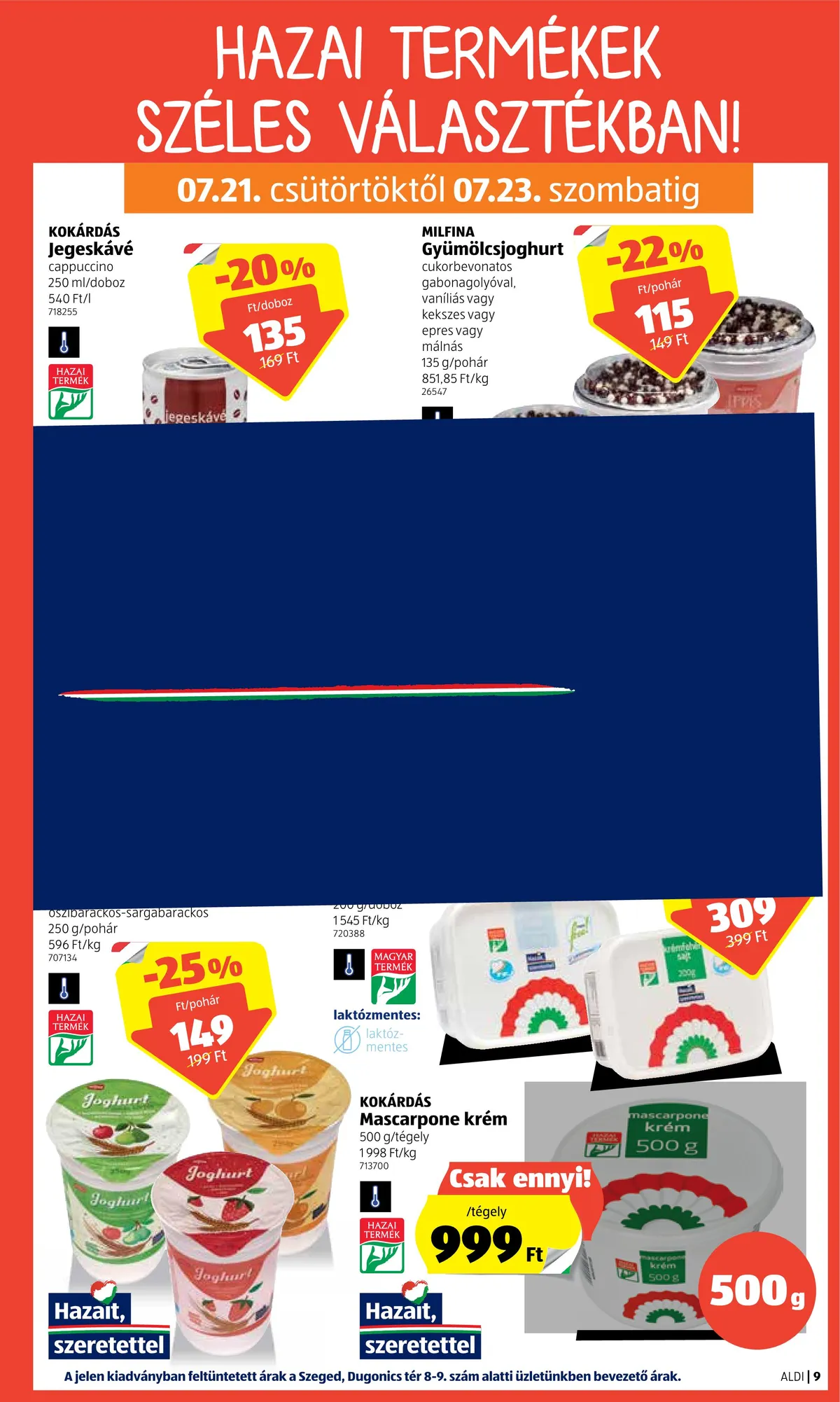 Aldi akciós újság 07.21–07.27 – 11. oldal