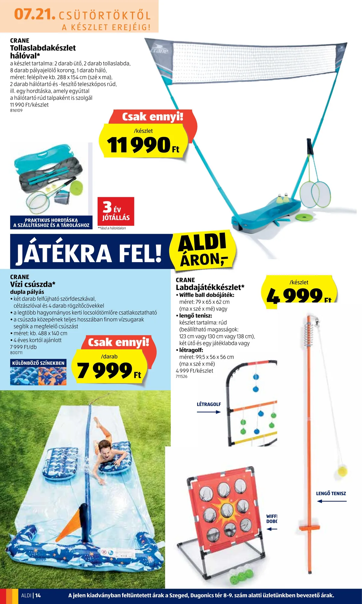 Aldi akciós újság 07.21–07.27 – 16. oldal
