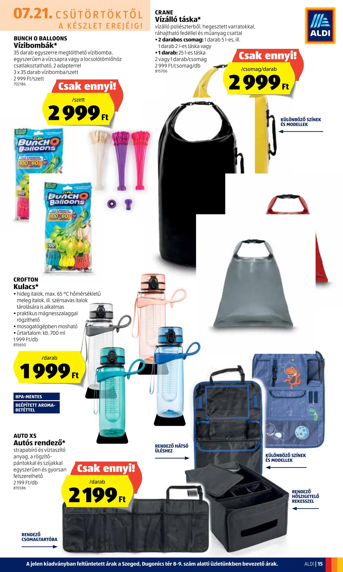 Aldi akciós újság 07.21–07.27 – 17. oldal