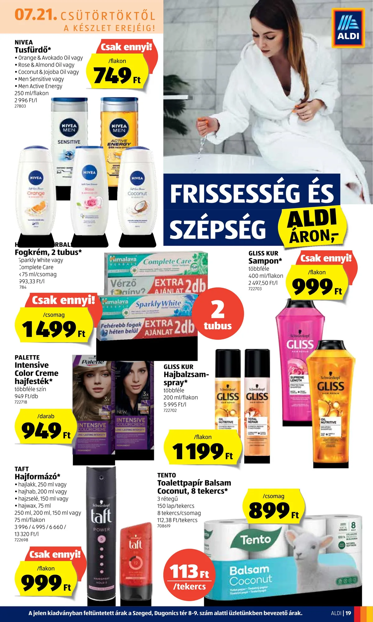 Aldi akciós újság 07.21–07.27 – 21. oldal