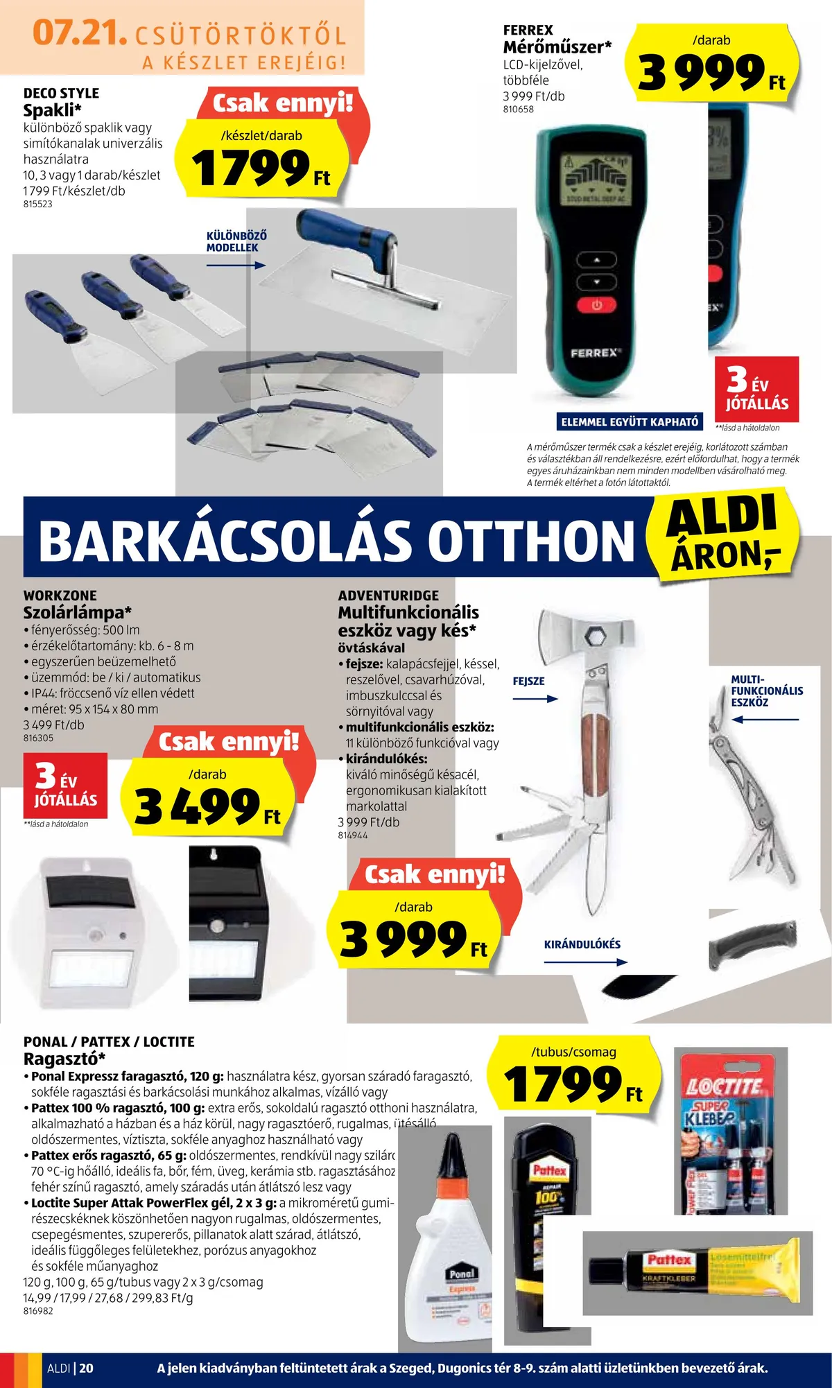 Aldi akciós újság 07.21–07.27 – 22. oldal