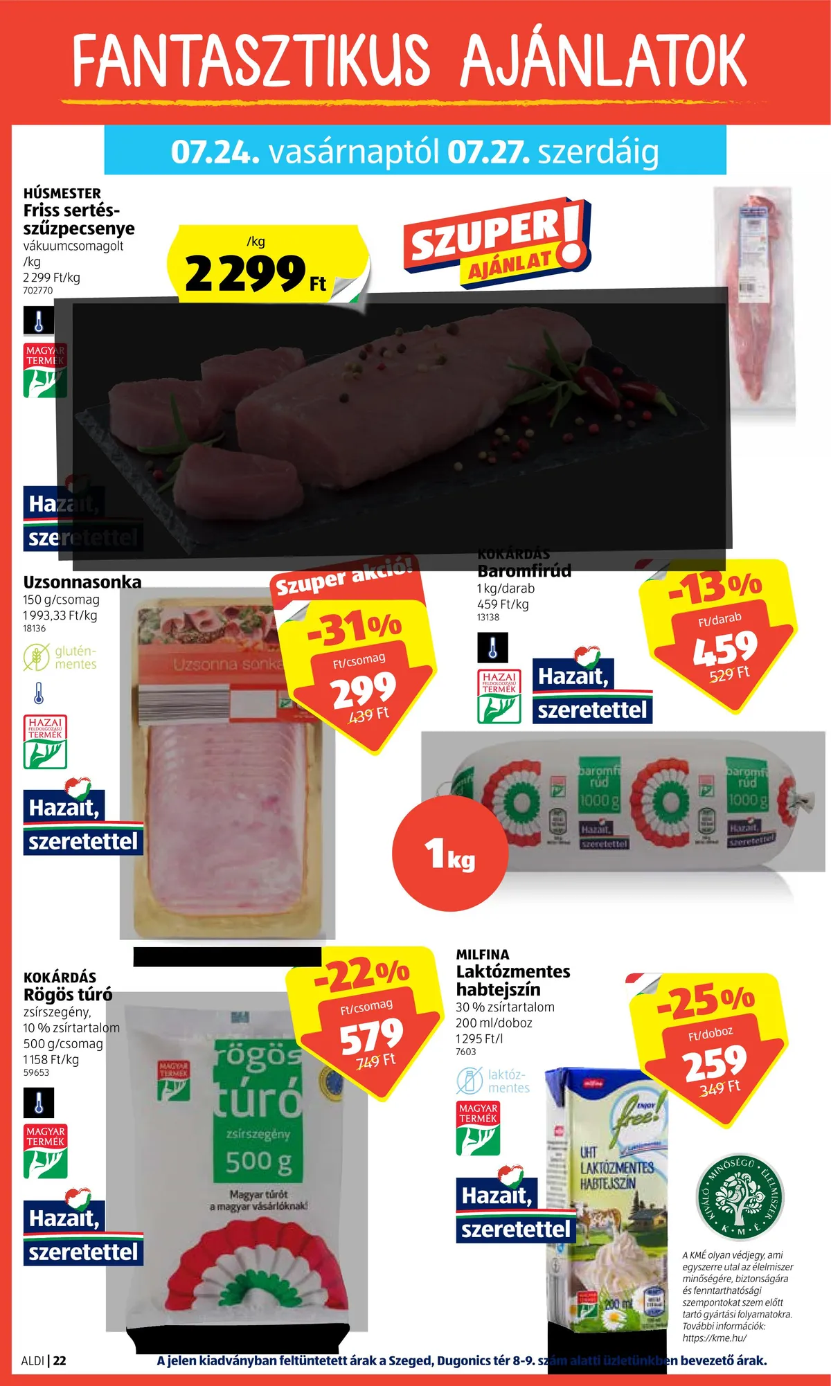Aldi akciós újság 07.21–07.27 – 24. oldal
