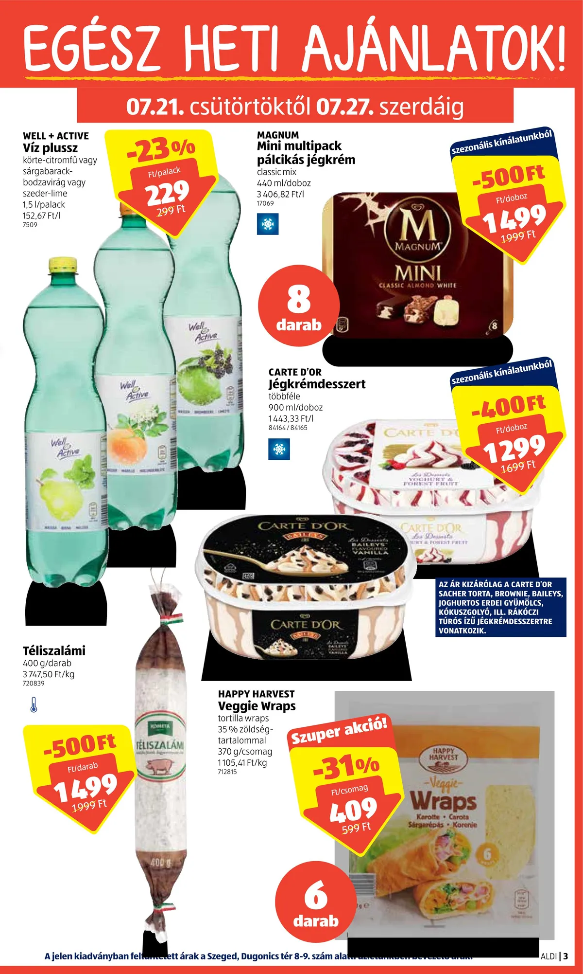 Aldi akciós újság 07.21–07.27 – 3. oldal