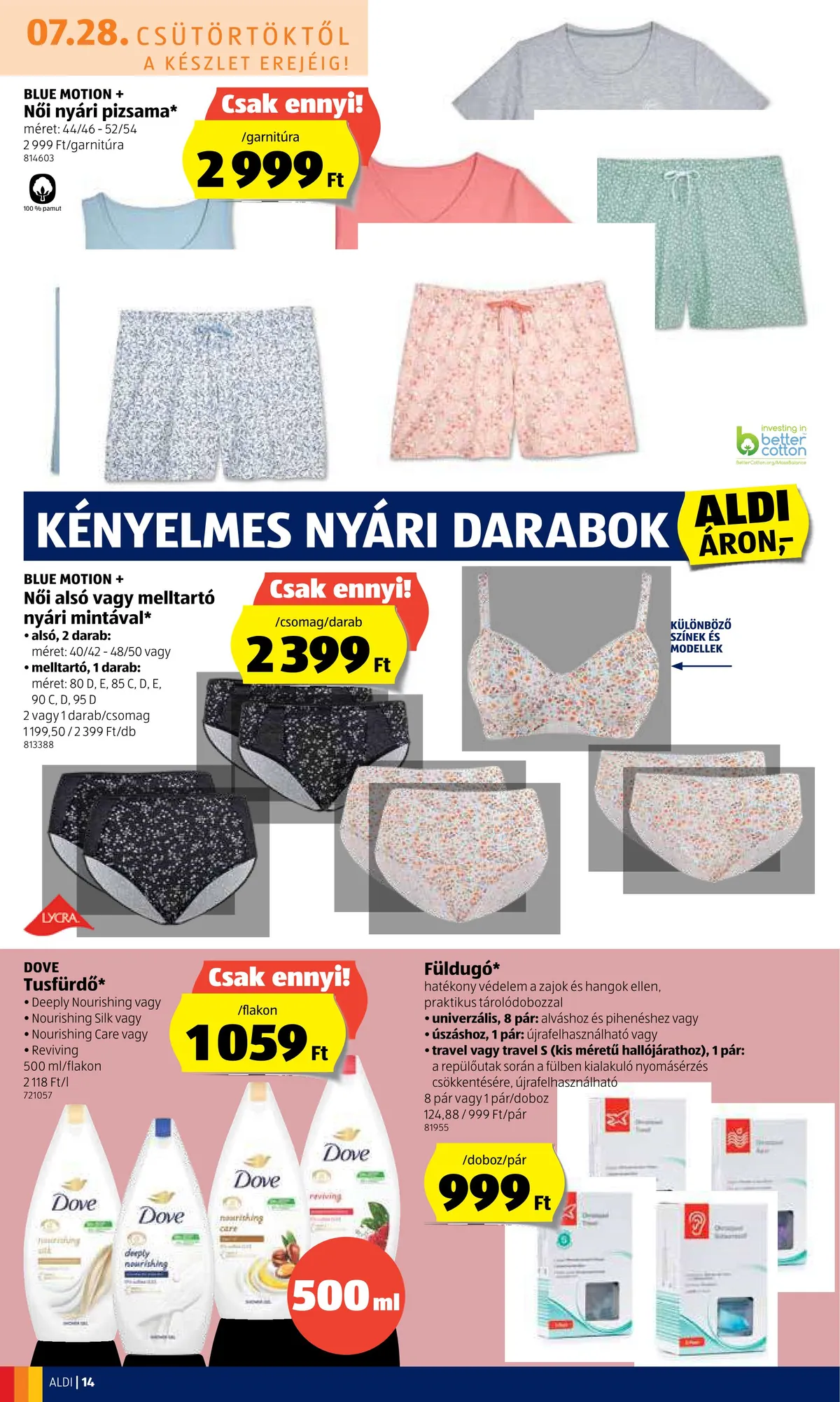 Aldi akciós újság 07.28–08.03 – 14. oldal