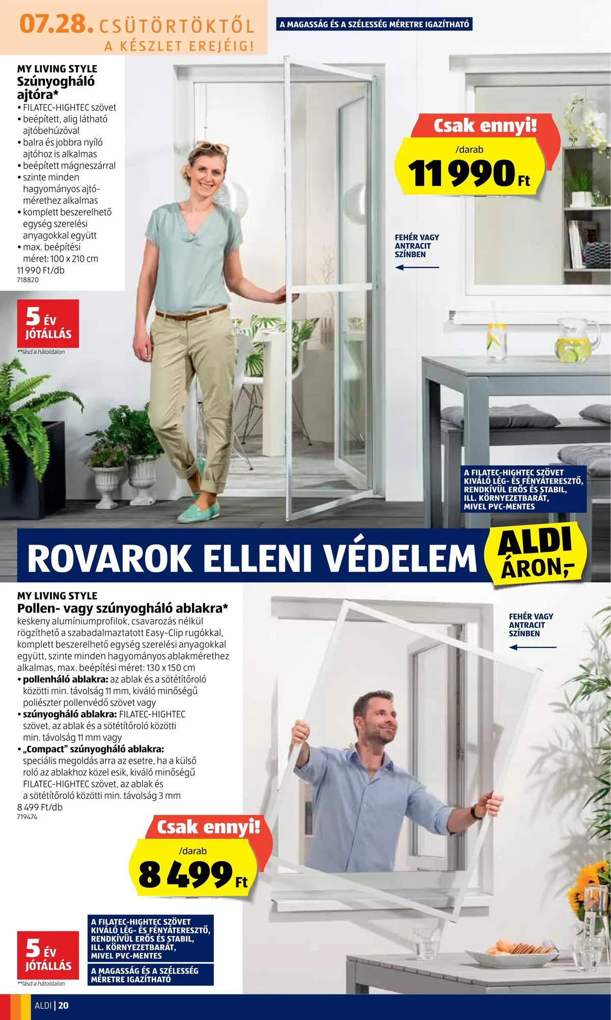 Aldi akciós újság 07.28–08.03 – 20. oldal
