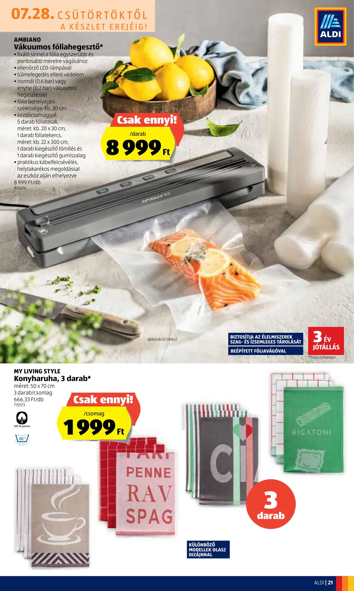 Aldi akciós újság 07.28–08.03 – 21. oldal