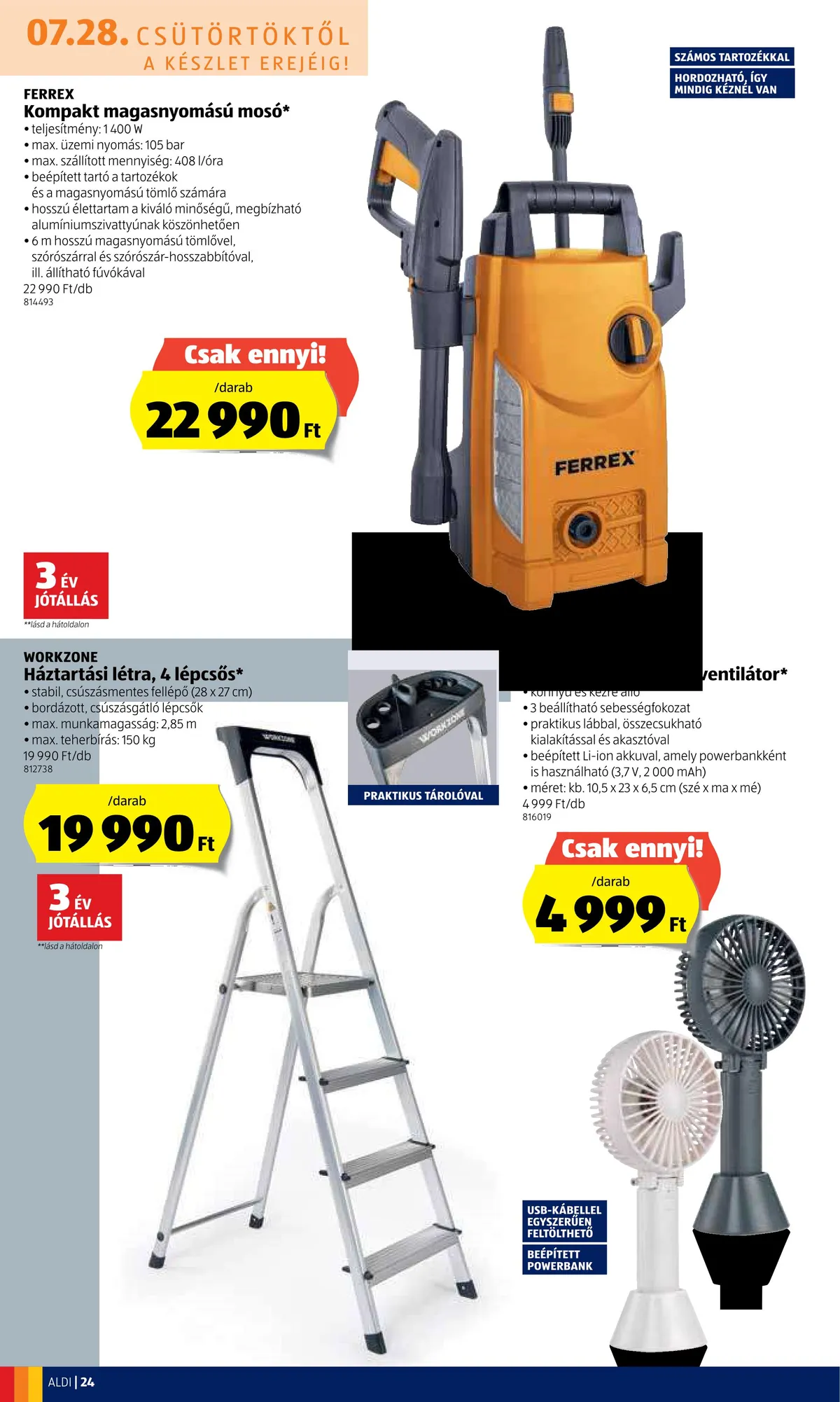 Aldi akciós újság 07.28–08.03 – 24. oldal