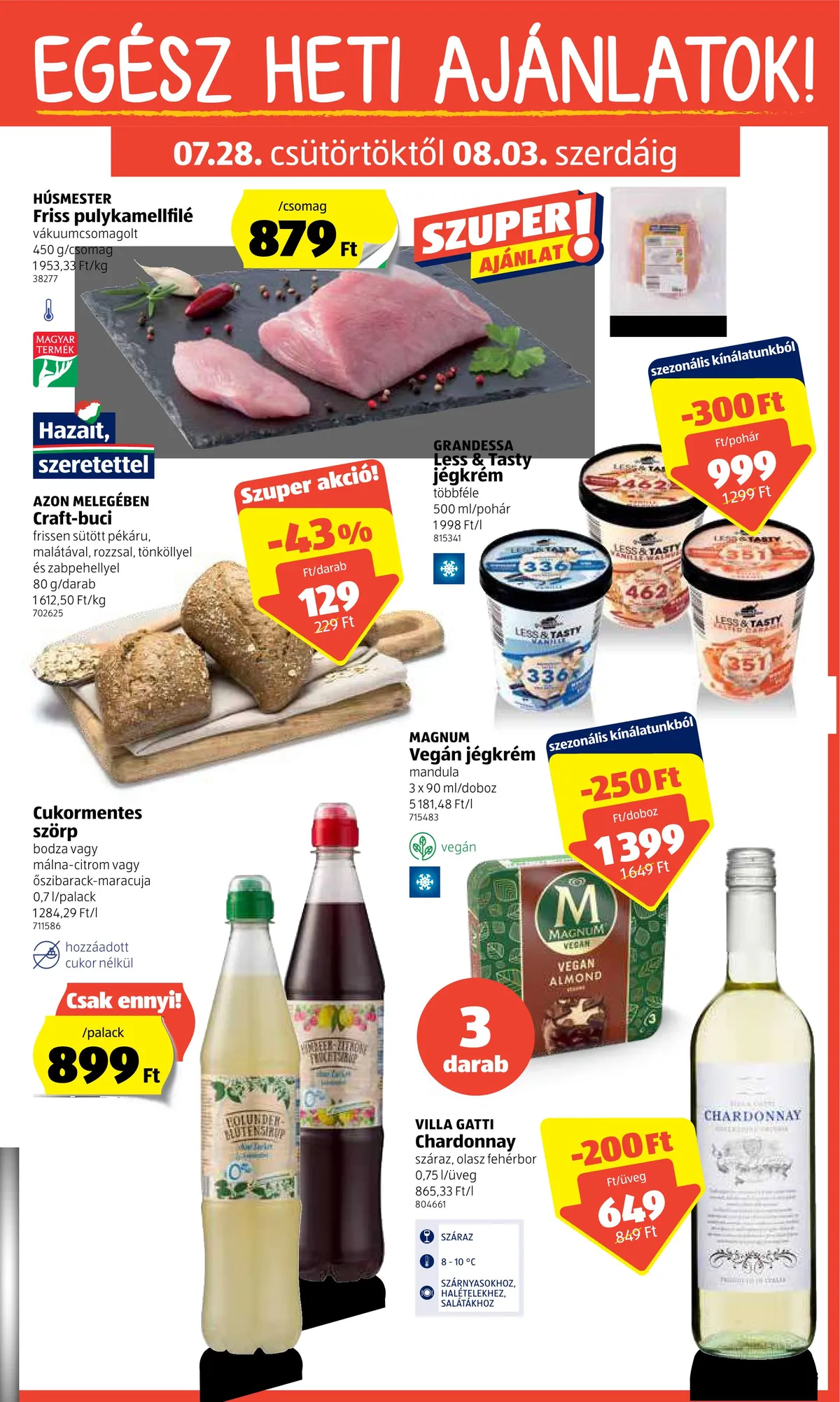 Aldi akciós újság 07.28–08.03 – 3. oldal
