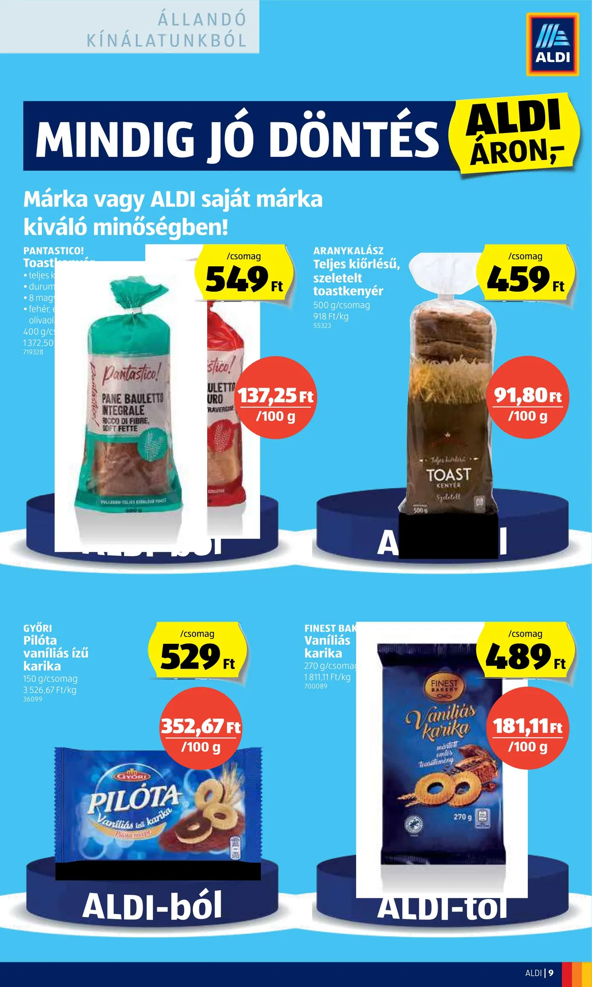 Aldi akciós újság 07.28–08.03 – 9. oldal