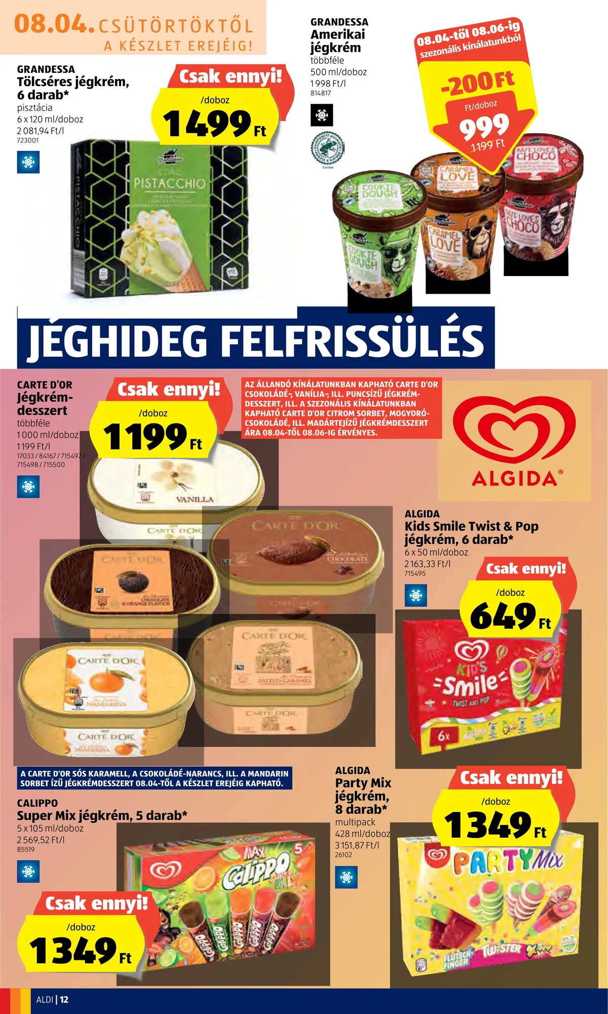 Aldi akciós újság 08.04–08.10 – 12. oldal