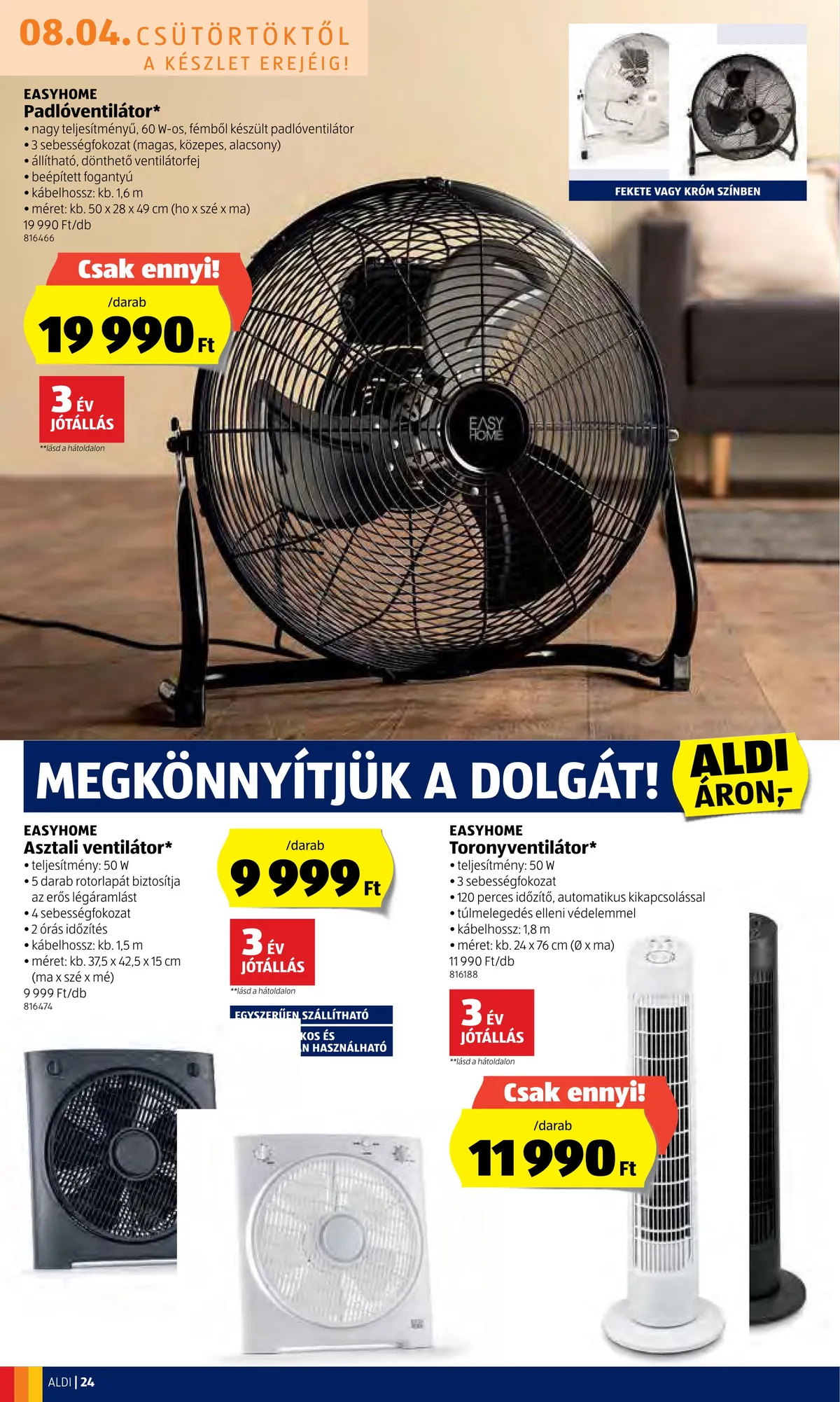 Aldi akciós újság 08.04–08.10 – 24. oldal