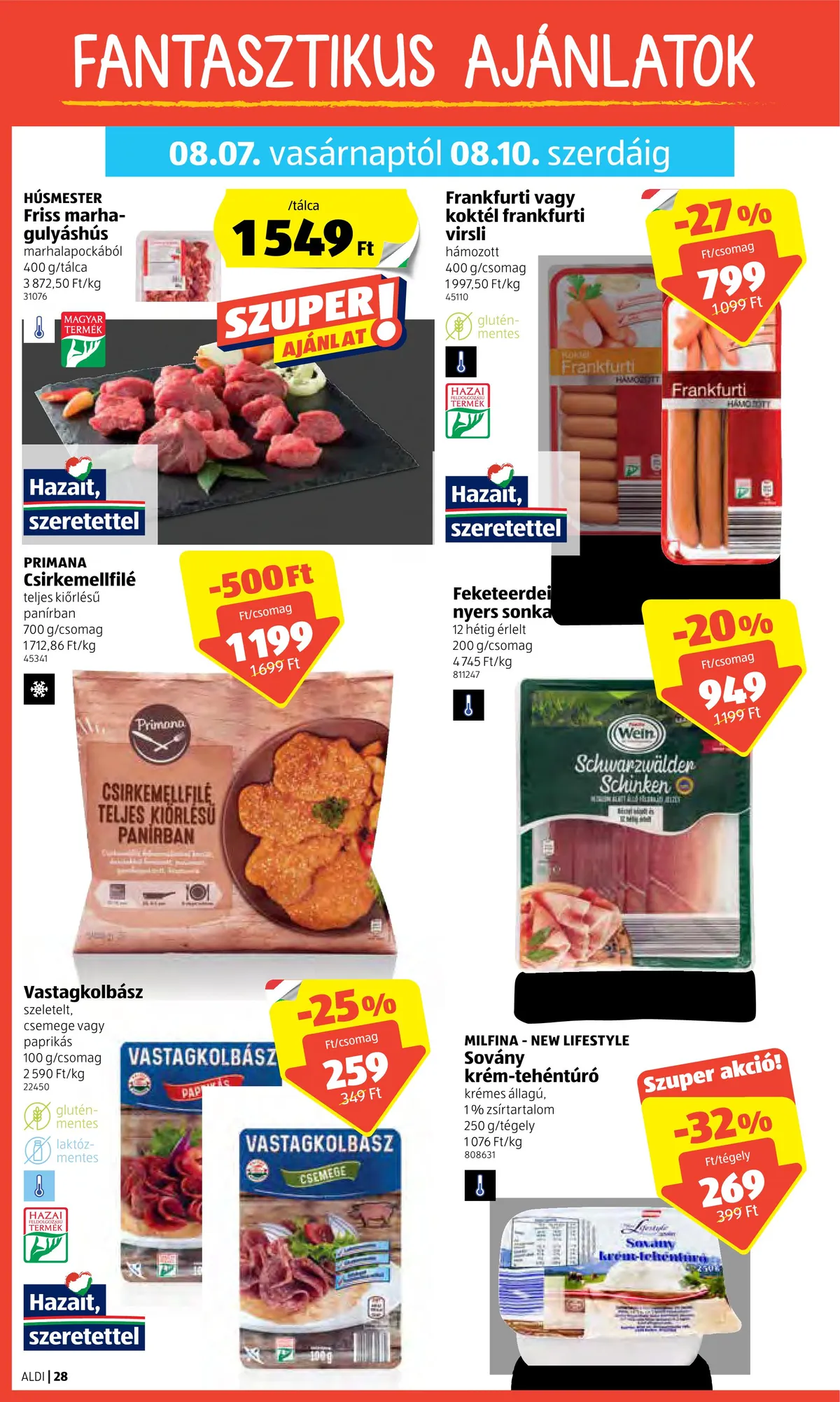 Aldi akciós újság 08.04–08.10 – 28. oldal