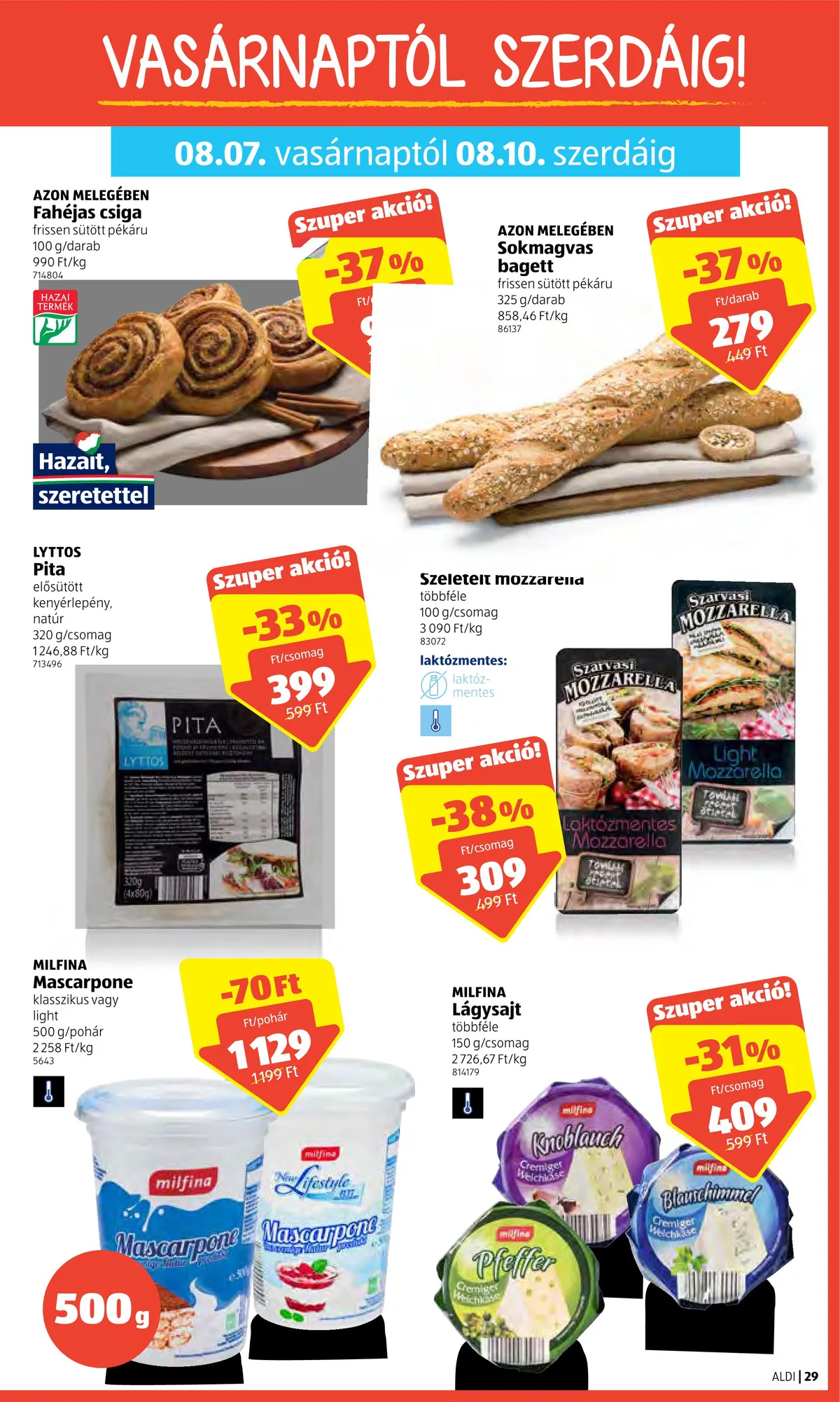 Aldi akciós újság 08.04–08.10 – 29. oldal