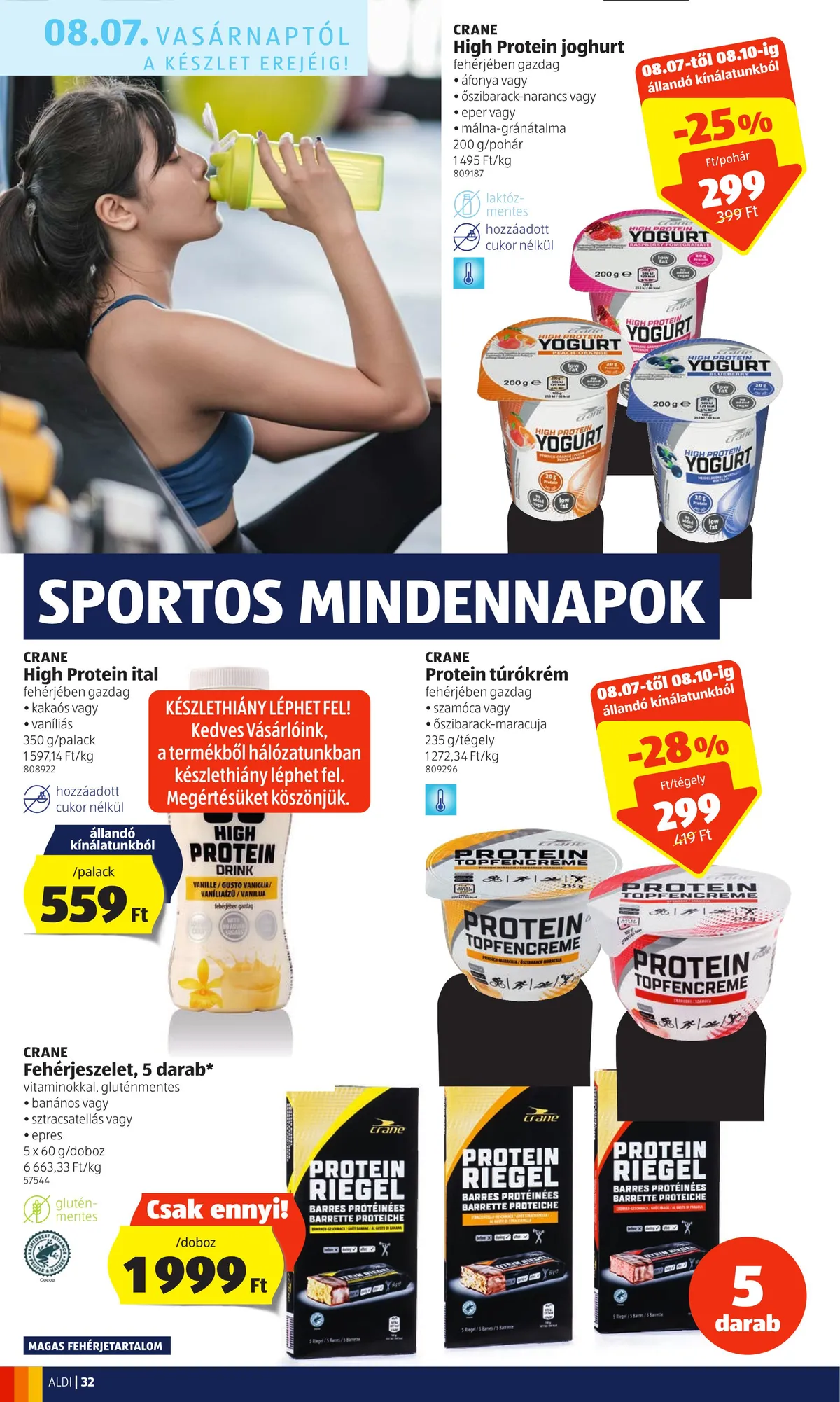 Aldi akciós újság 08.04–08.10 – 32. oldal