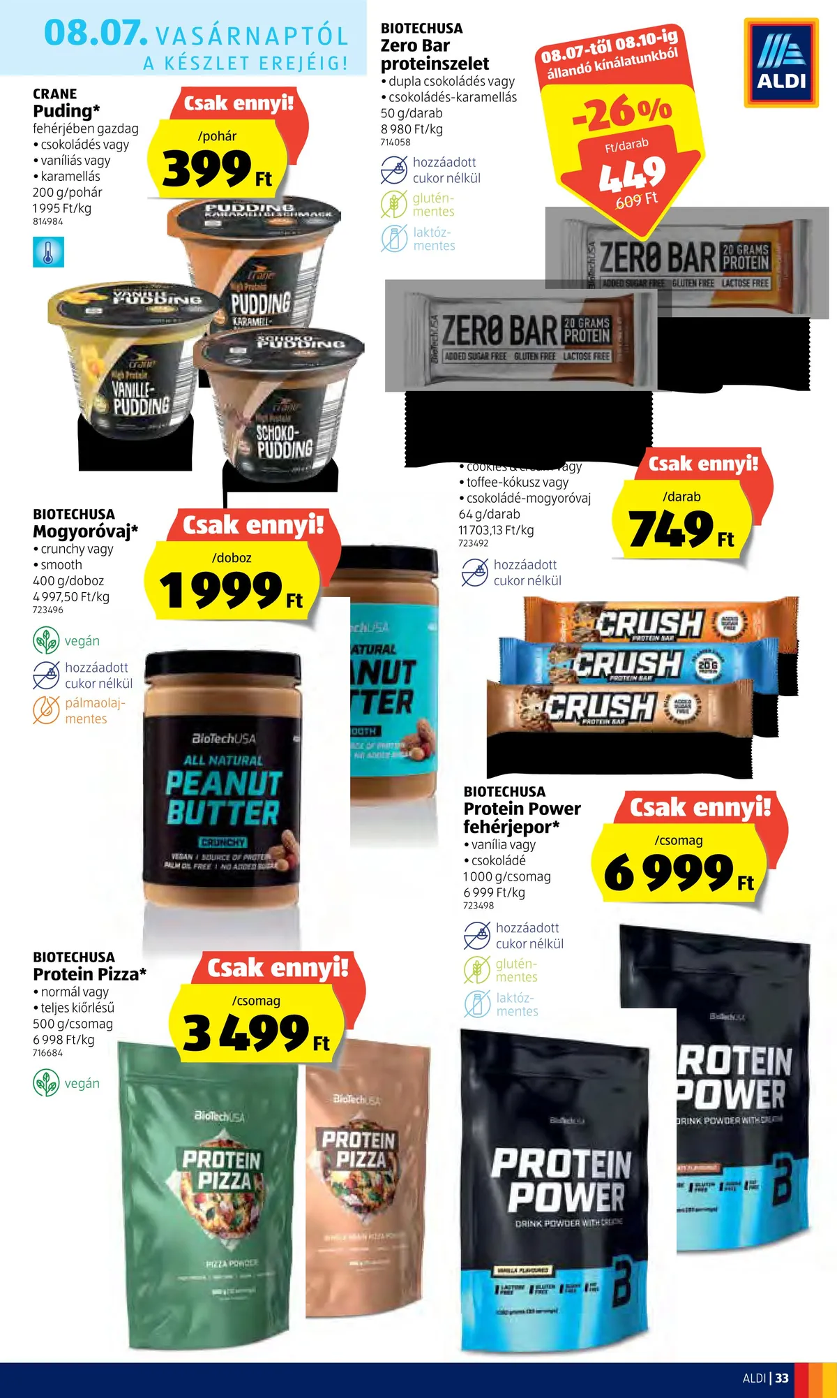Aldi akciós újság 08.04–08.10 – 33. oldal