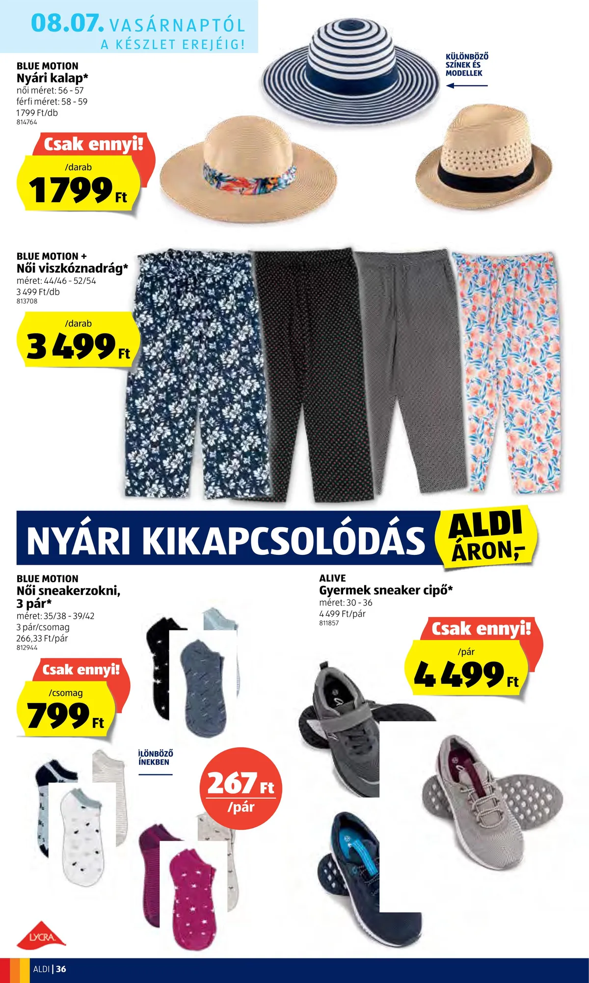 Aldi akciós újság 08.04–08.10 – 36. oldal
