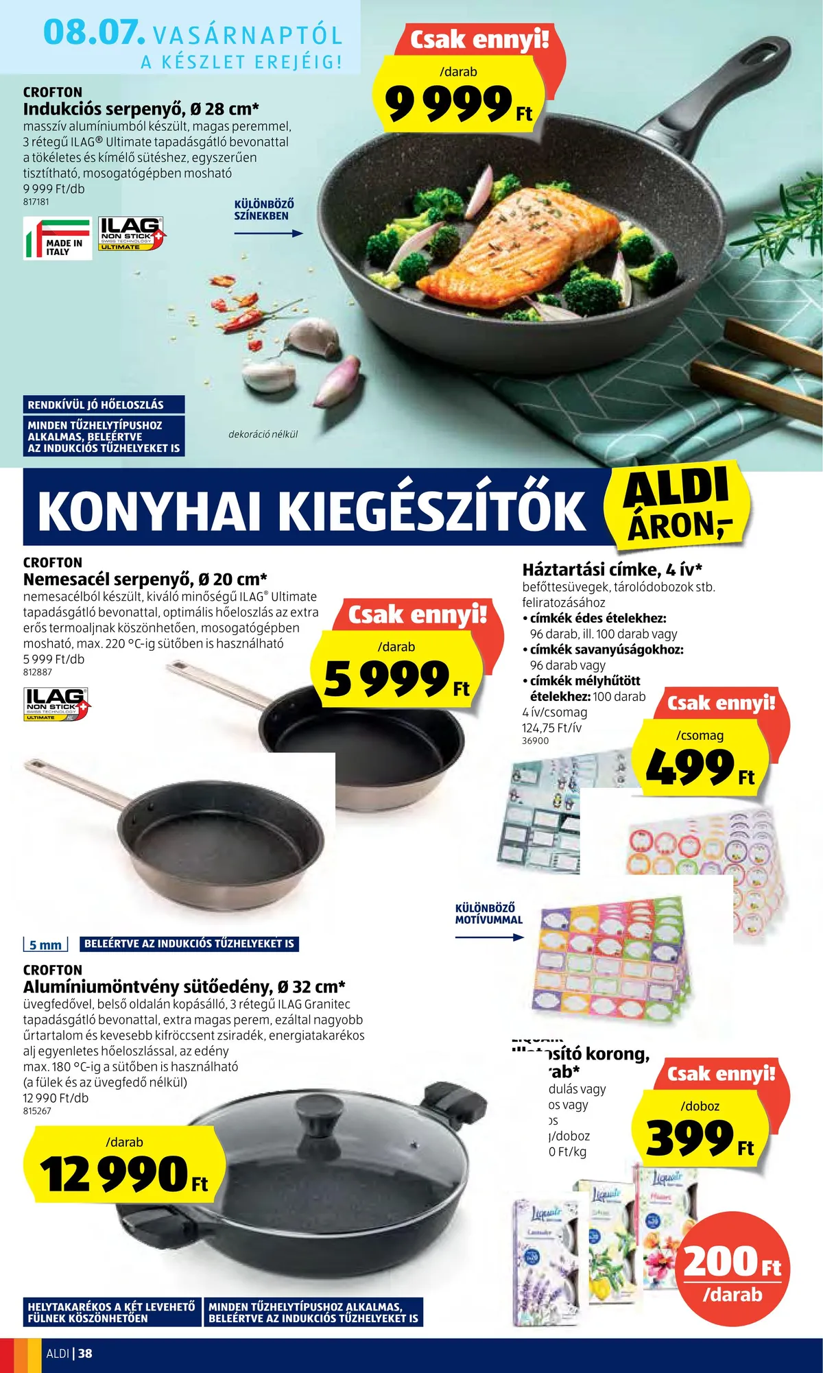 Aldi akciós újság 08.04–08.10 – 38. oldal
