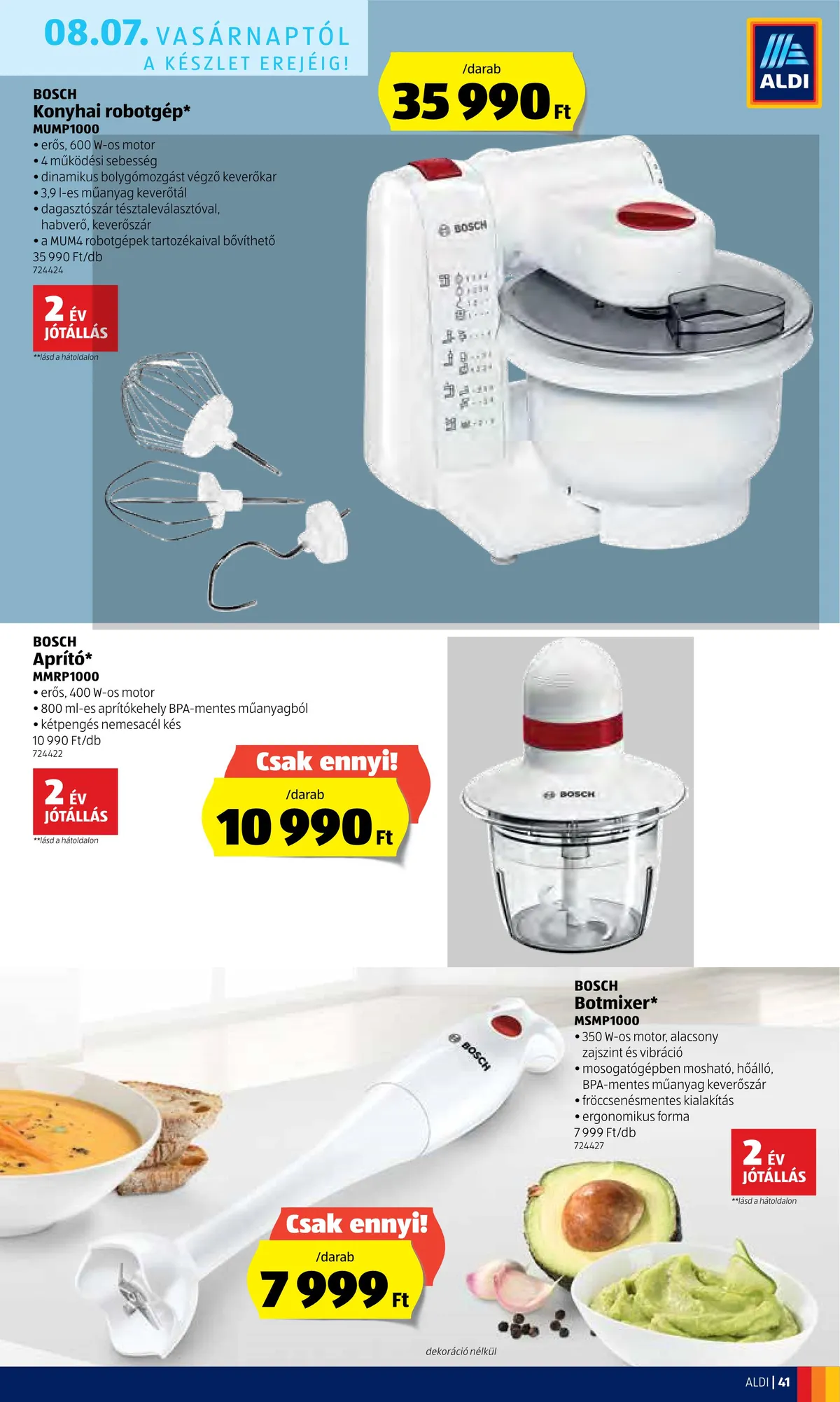 Aldi akciós újság 08.04–08.10 – 41. oldal