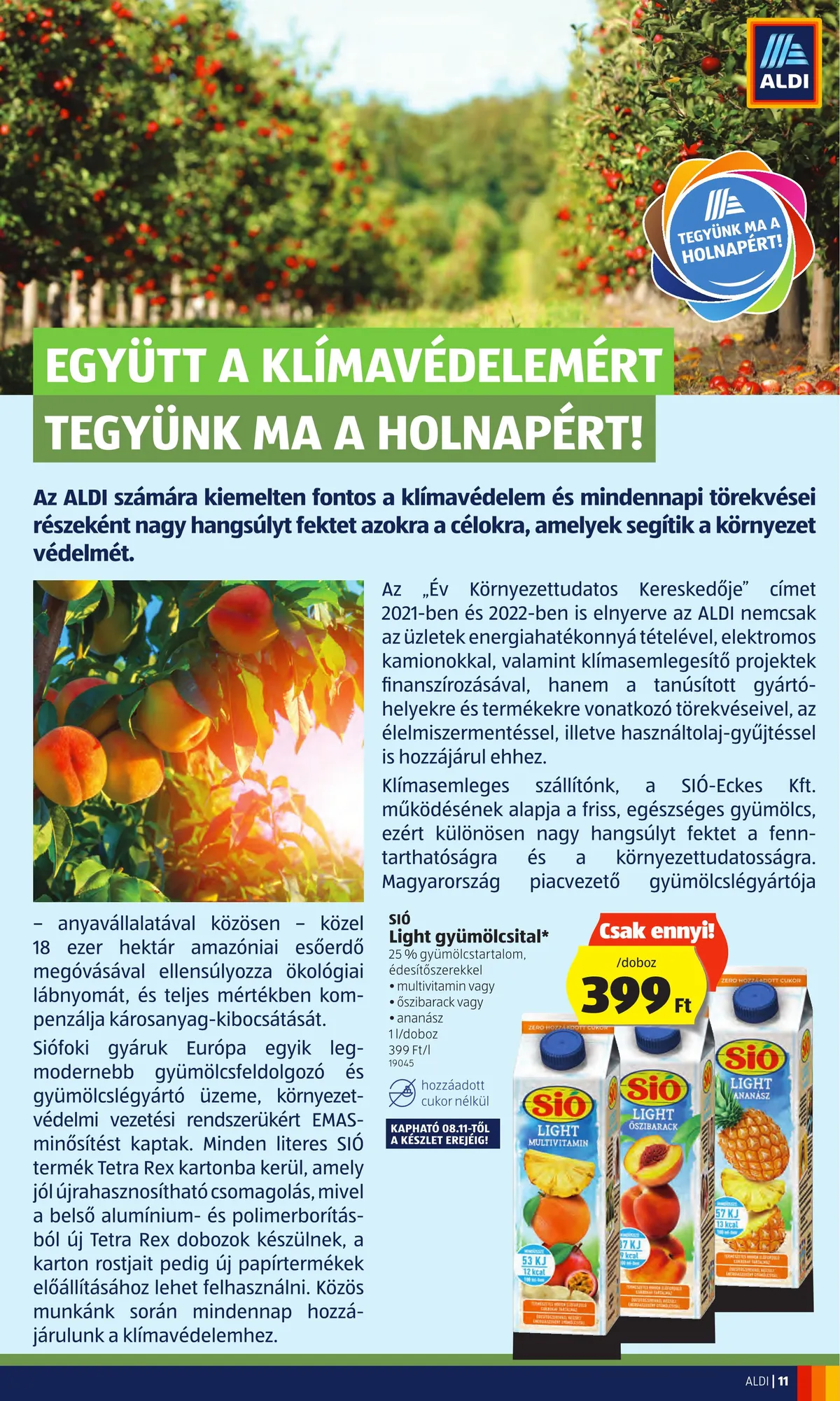 Aldi akciós újság 08.11–08.17 – 11. oldal