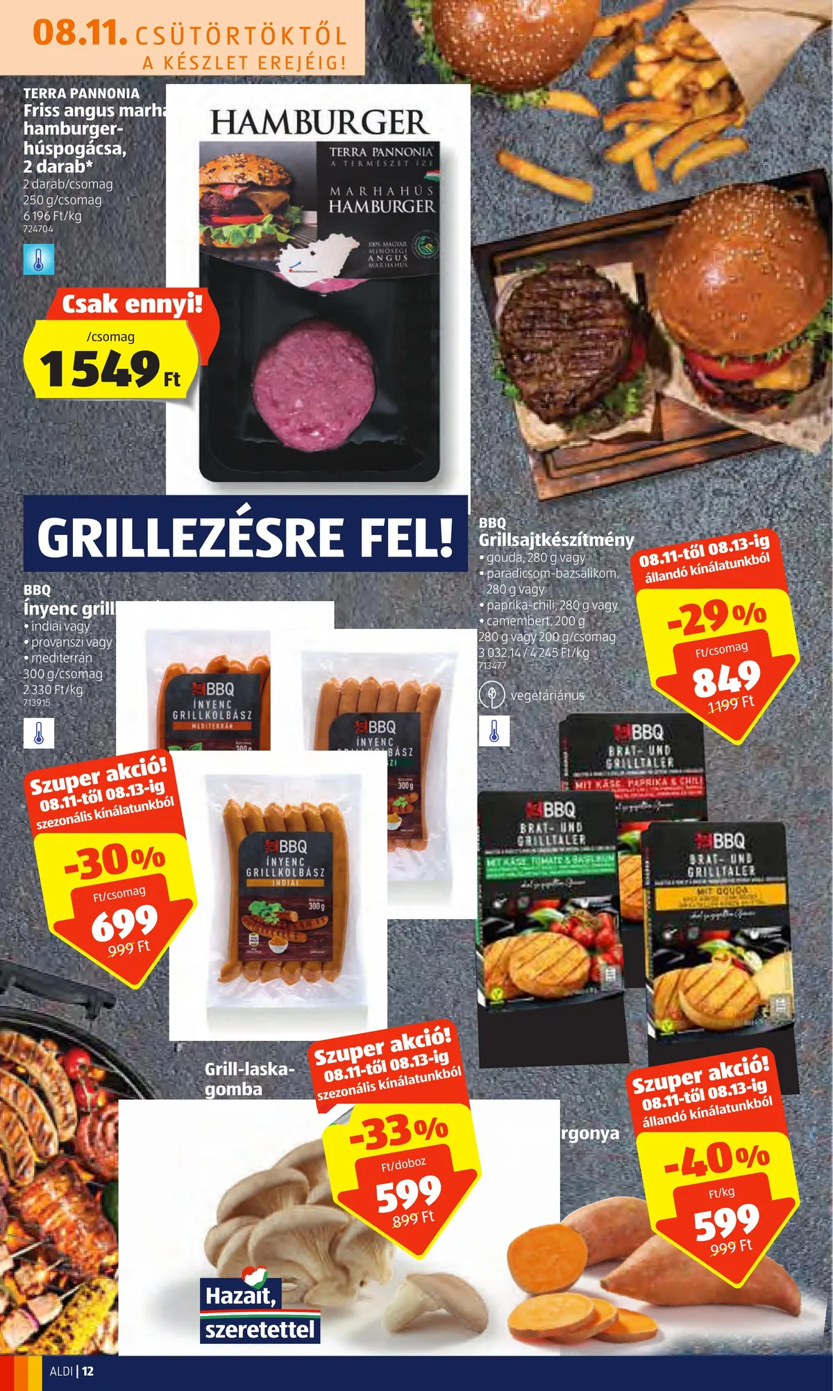 Aldi akciós újság 08.11–08.17 – 12. oldal