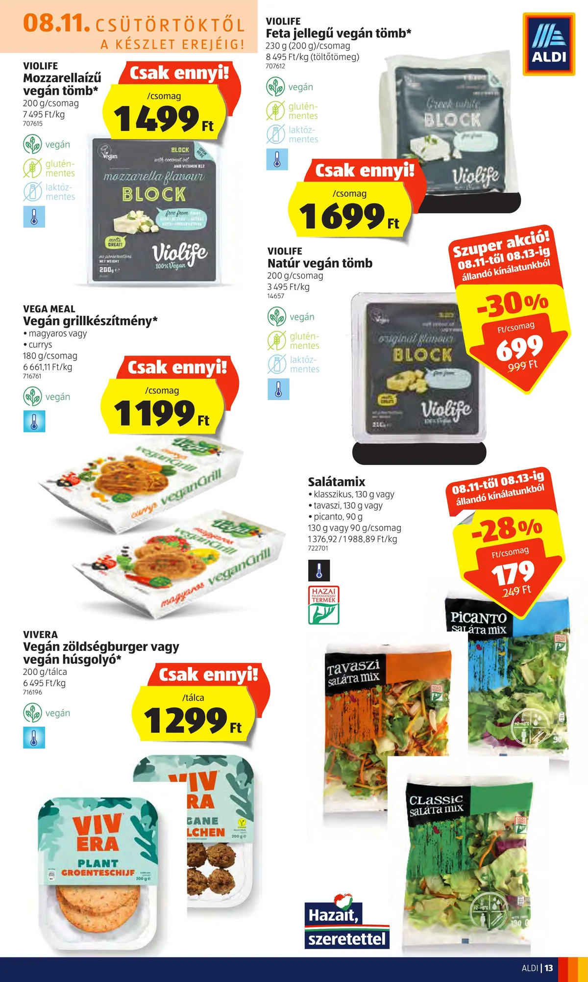 Aldi akciós újság 08.11–08.17 – 13. oldal