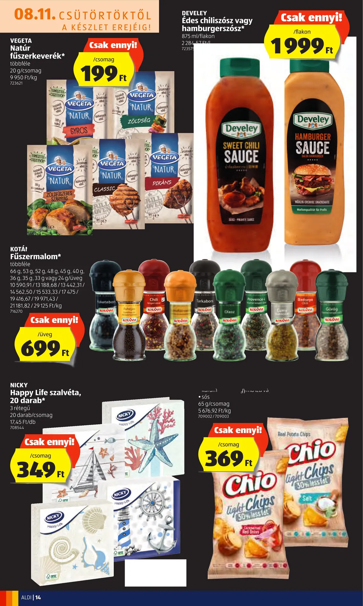Aldi akciós újság 08.11–08.17 – 14. oldal