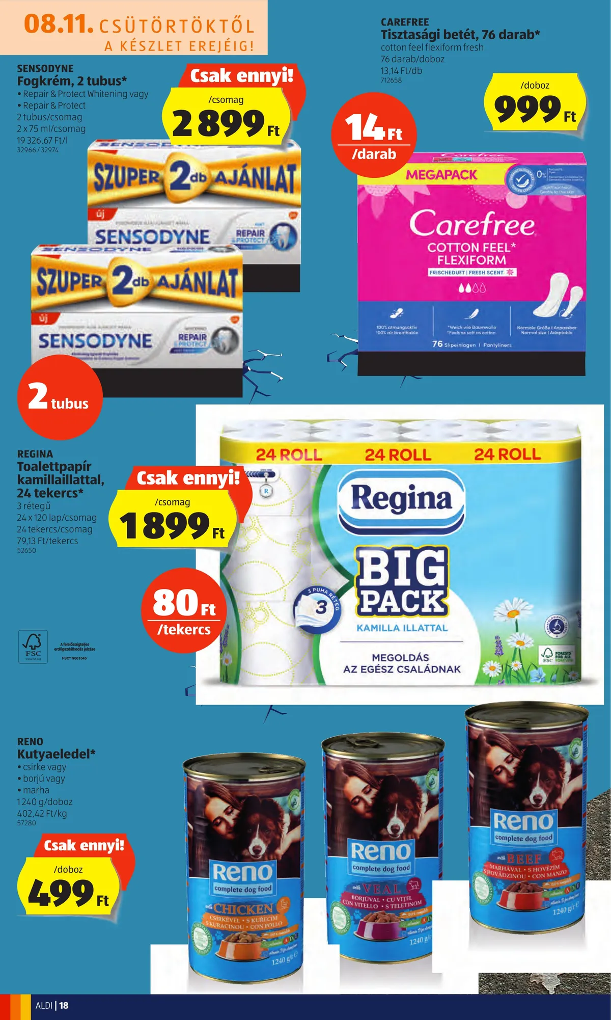 Aldi akciós újság 08.11–08.17 – 18. oldal