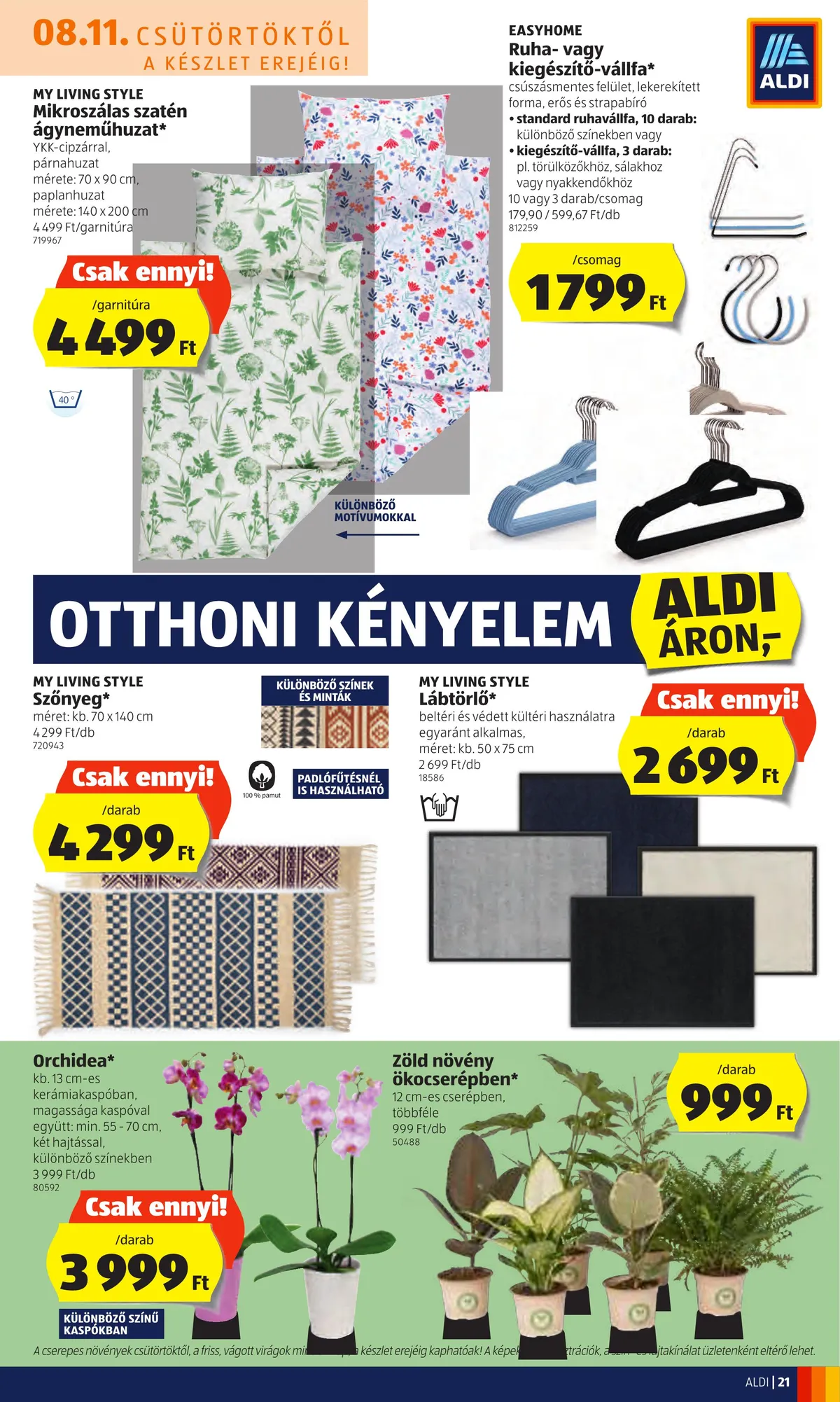 Aldi akciós újság 08.11–08.17 – 21. oldal