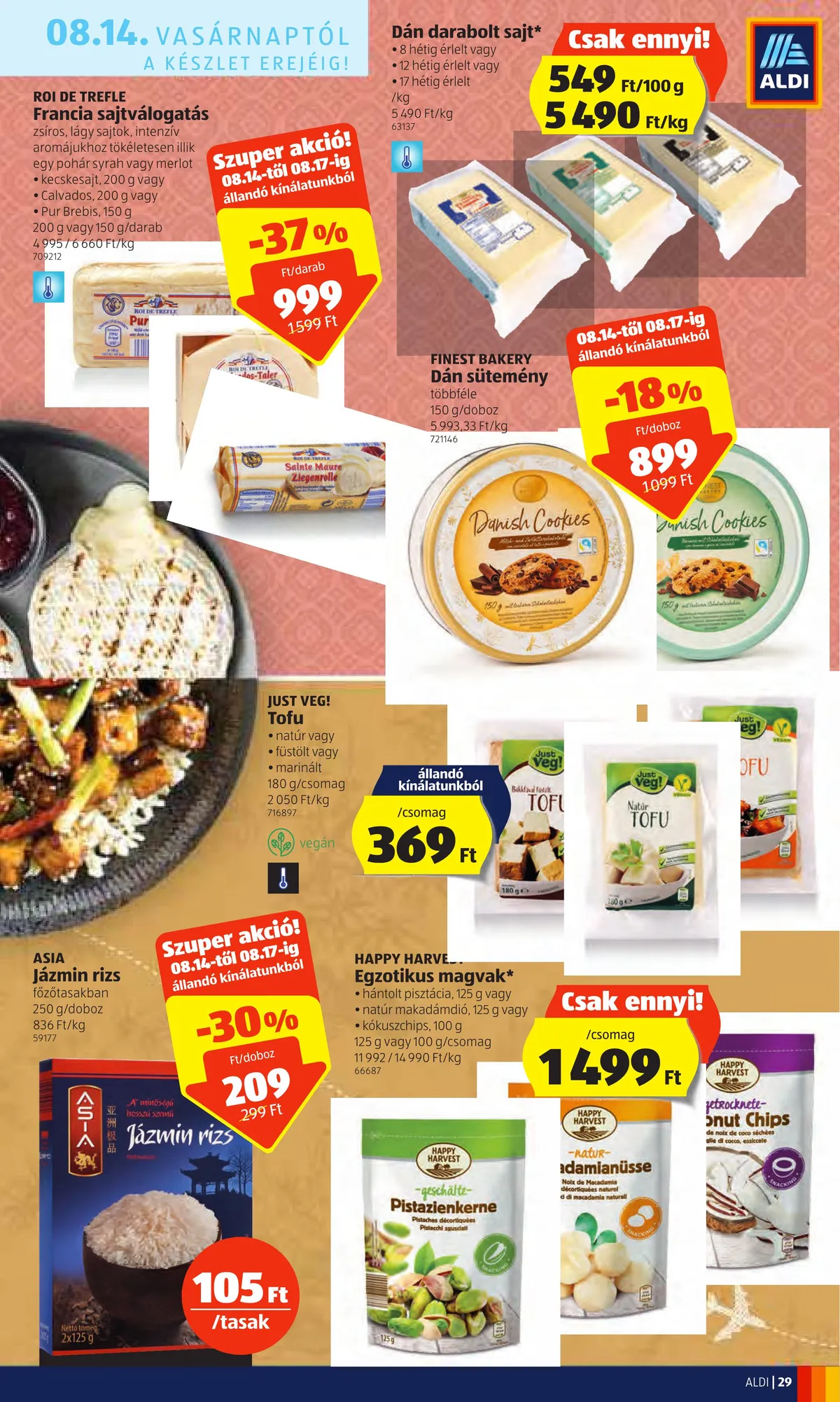 Aldi akciós újság 08.11–08.17 – 29. oldal