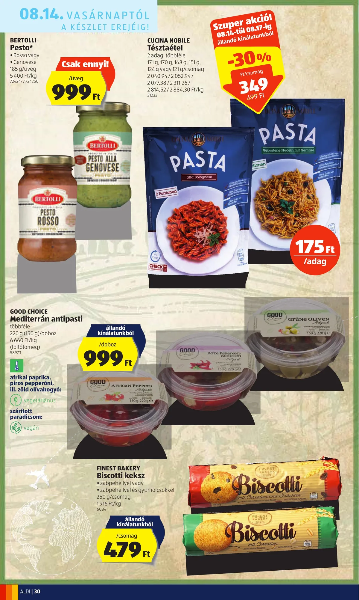 Aldi akciós újság 08.11–08.17 – 30. oldal