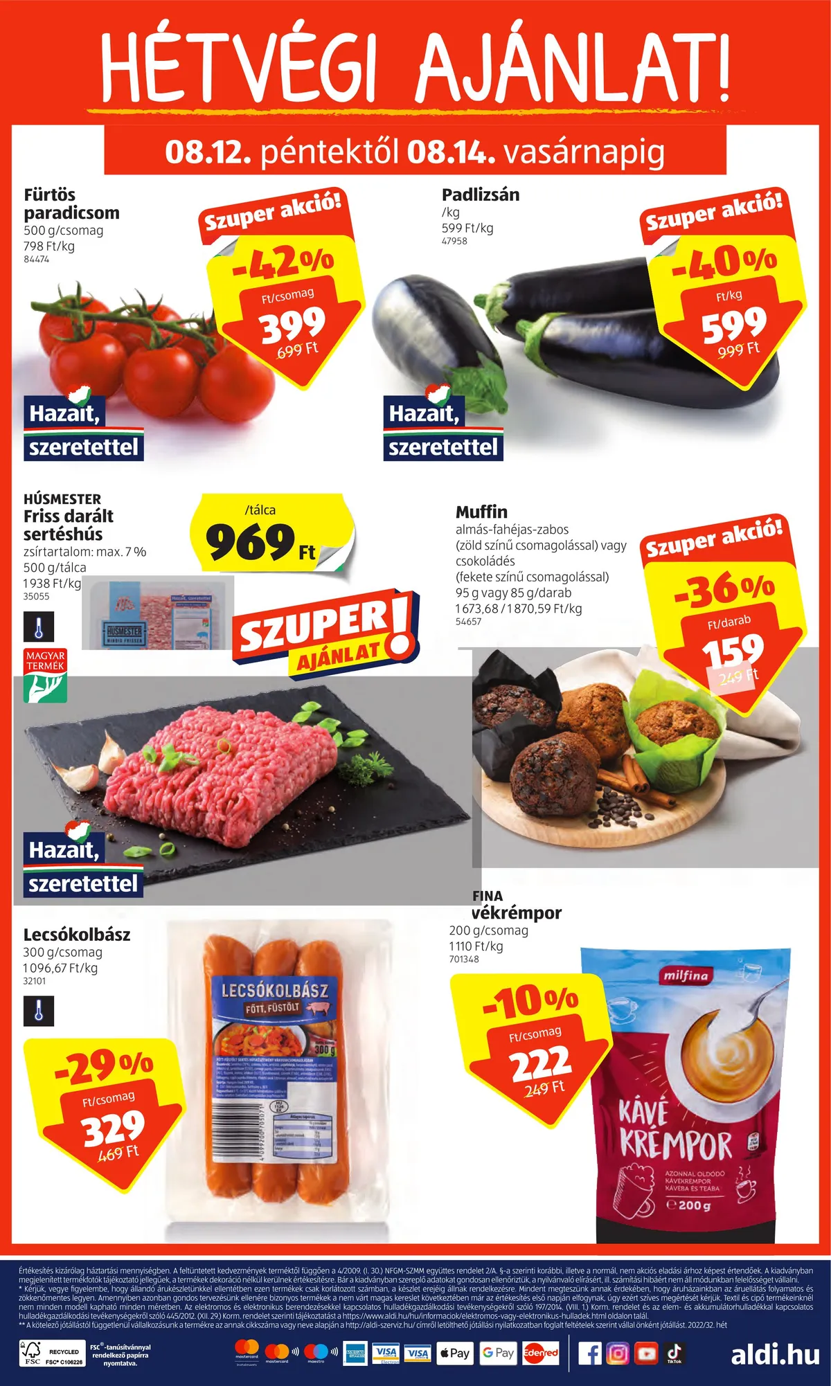 Aldi akciós újság 08.11–08.17 – 40. oldal