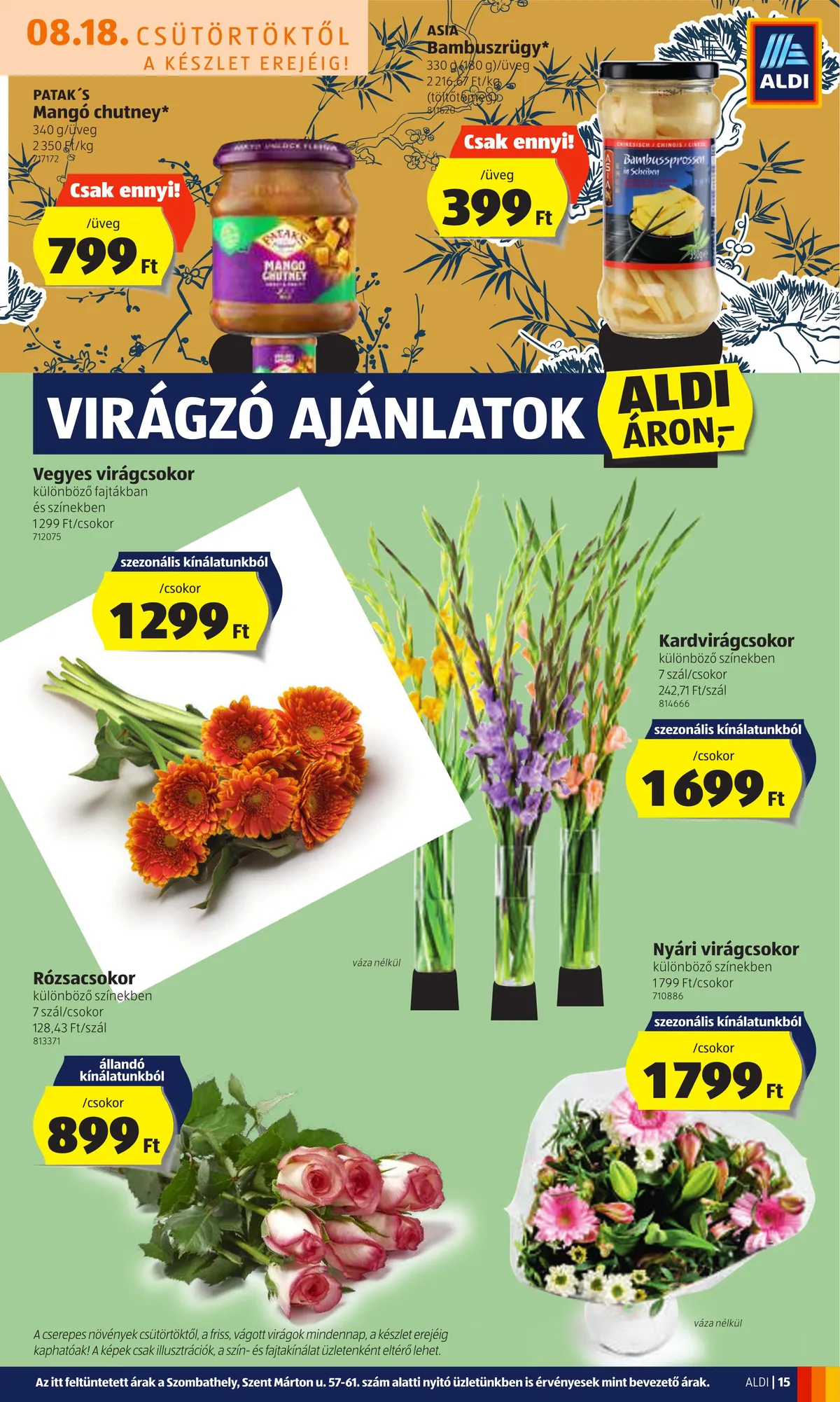 Aldi akciós újság 08.18–08.24 – 15. oldal