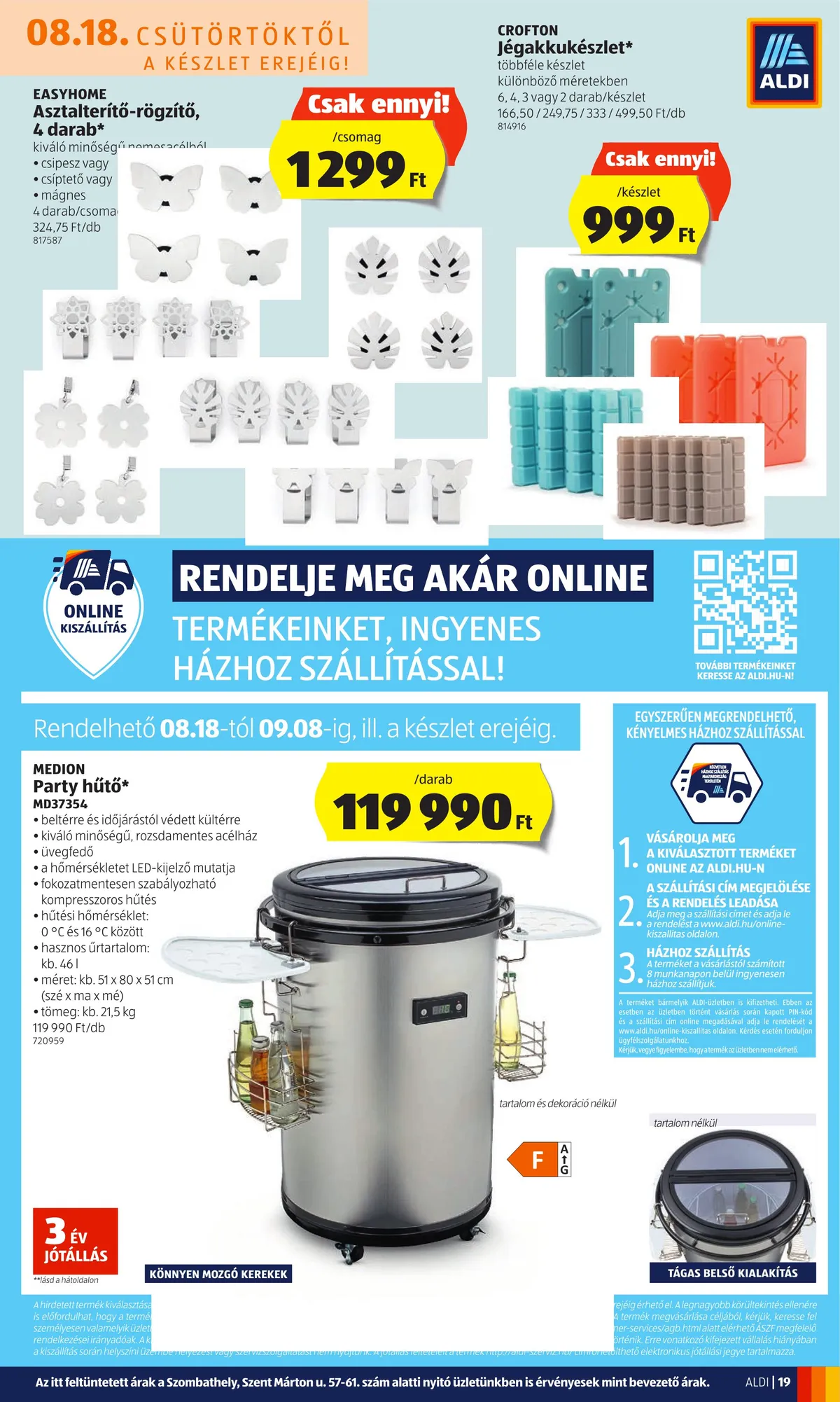 Aldi akciós újság 08.18–08.24 – 19. oldal