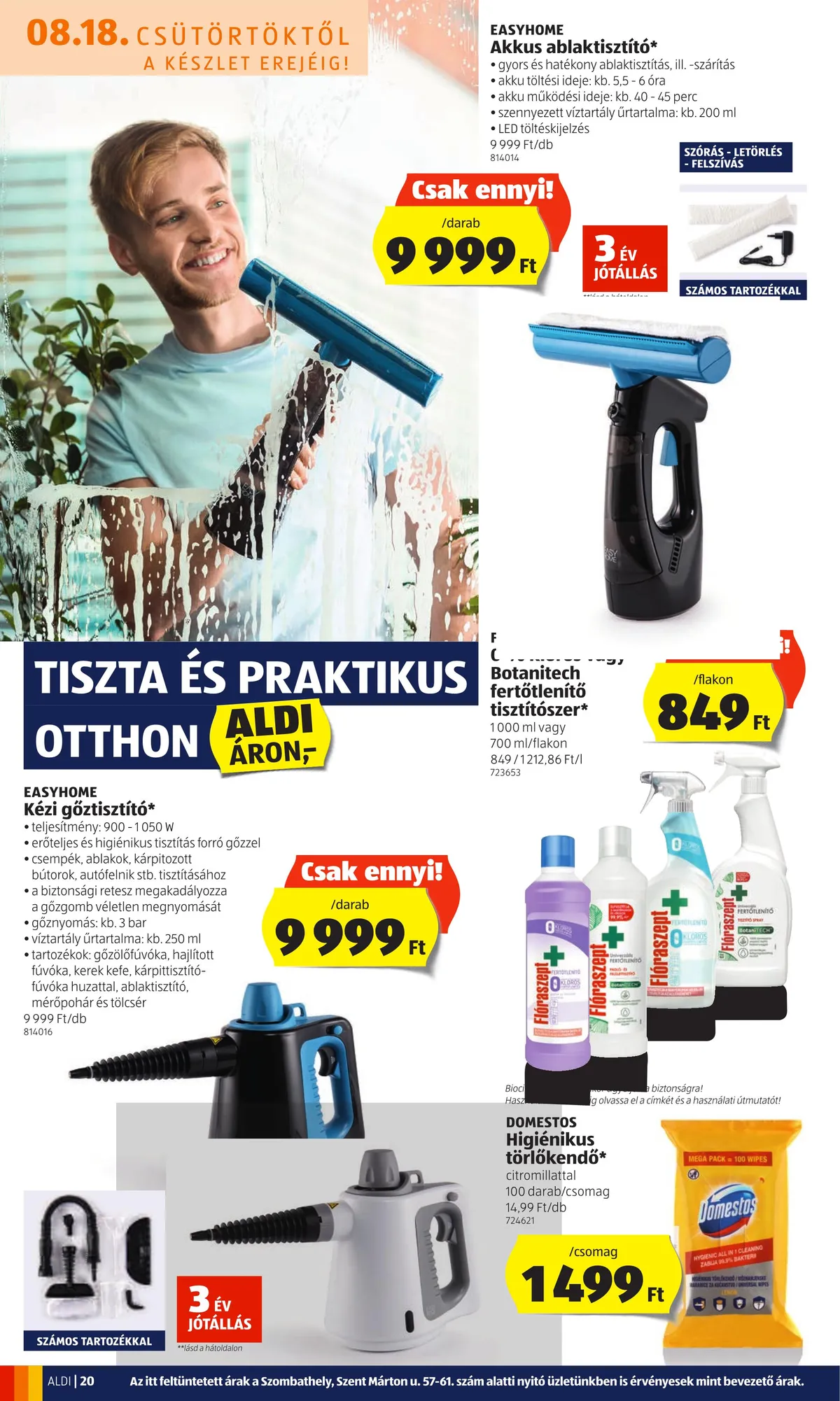 Aldi akciós újság 08.18–08.24 – 20. oldal
