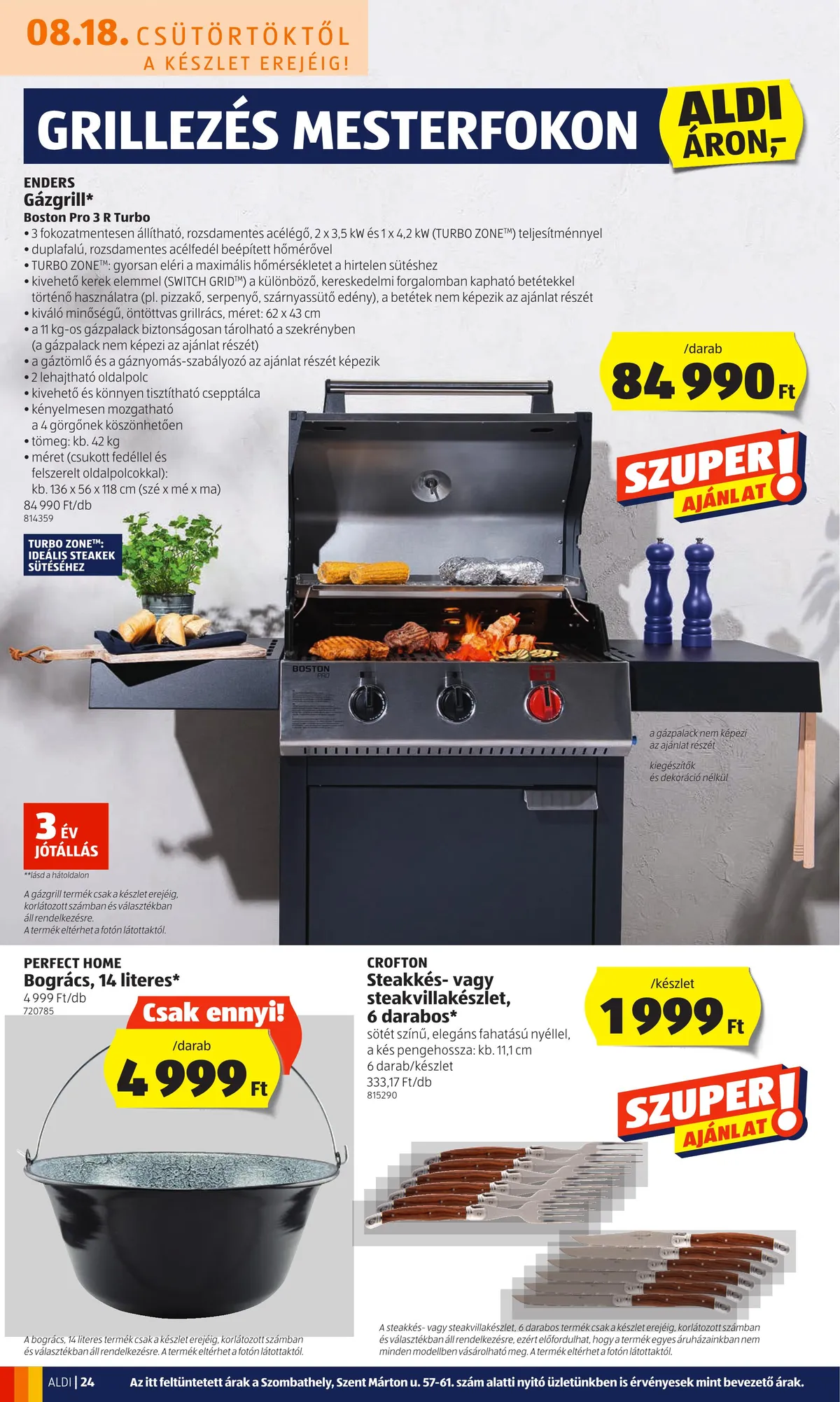 Aldi akciós újság 08.18–08.24 – 24. oldal