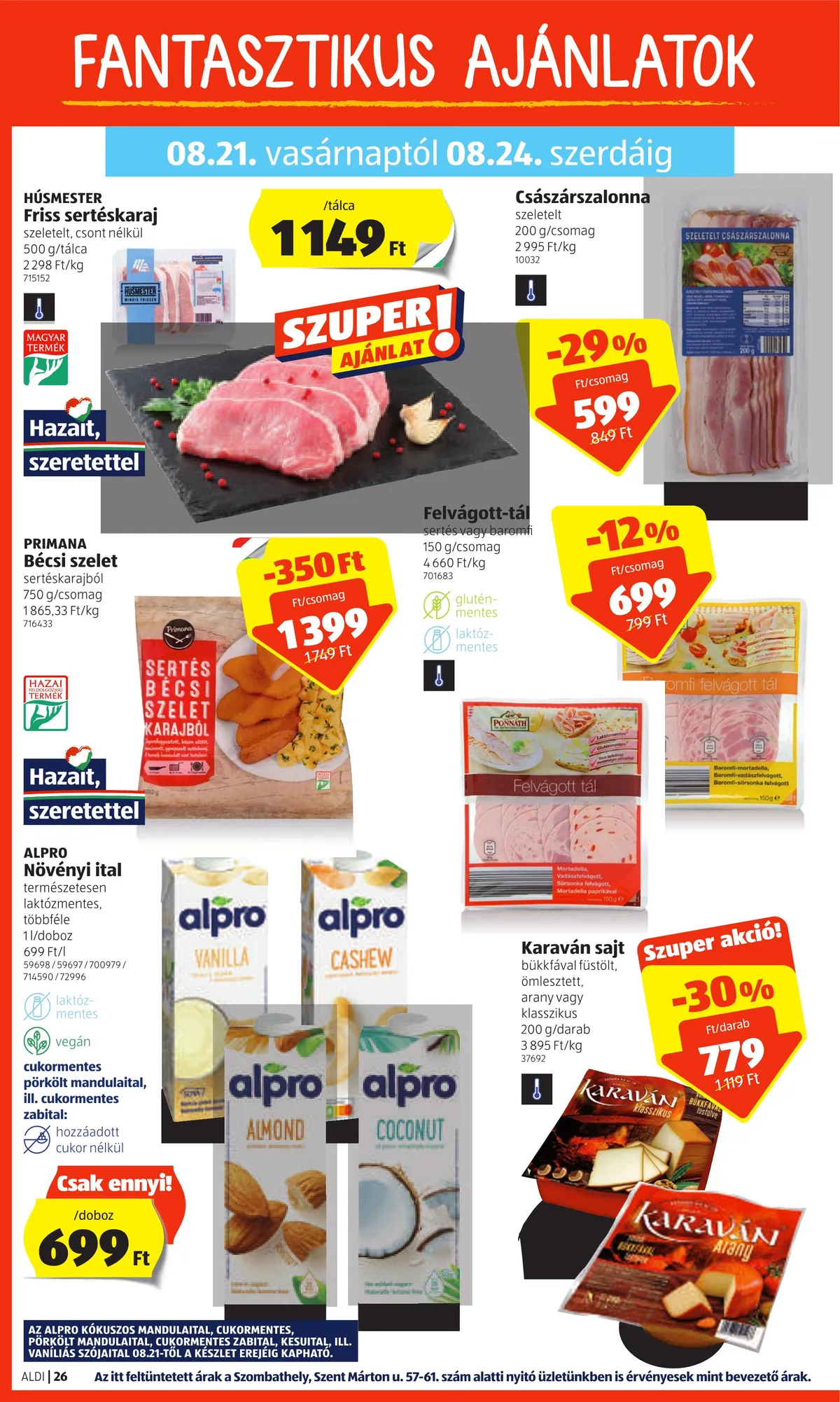 Aldi akciós újság 08.18–08.24 – 26. oldal
