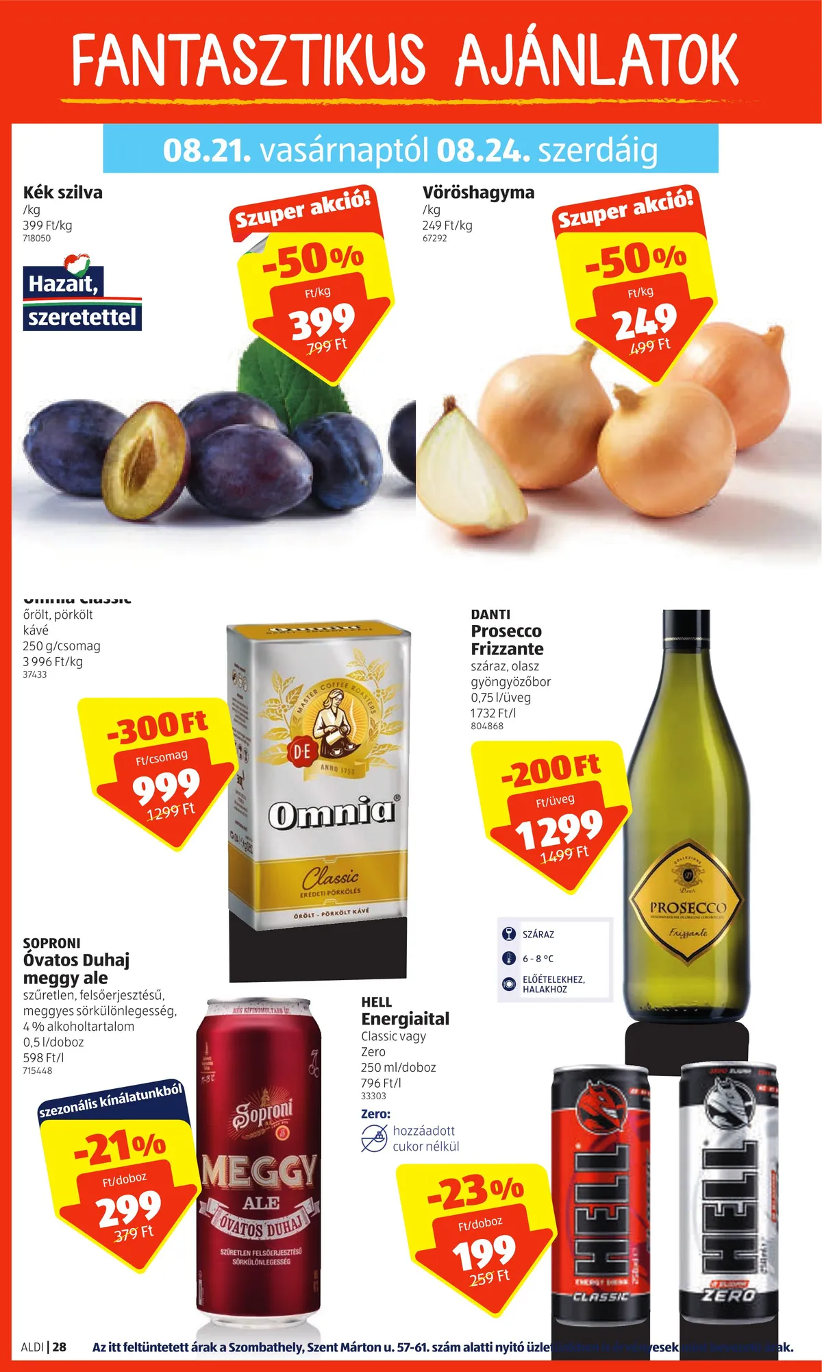 Aldi akciós újság 08.18–08.24 – 28. oldal