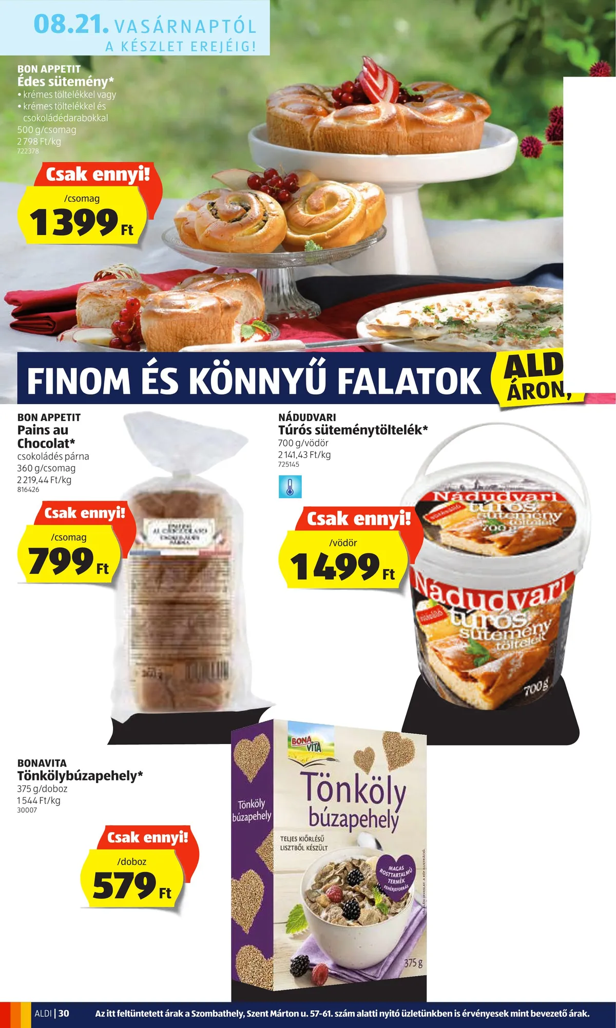 Aldi akciós újság 08.18–08.24 – 30. oldal