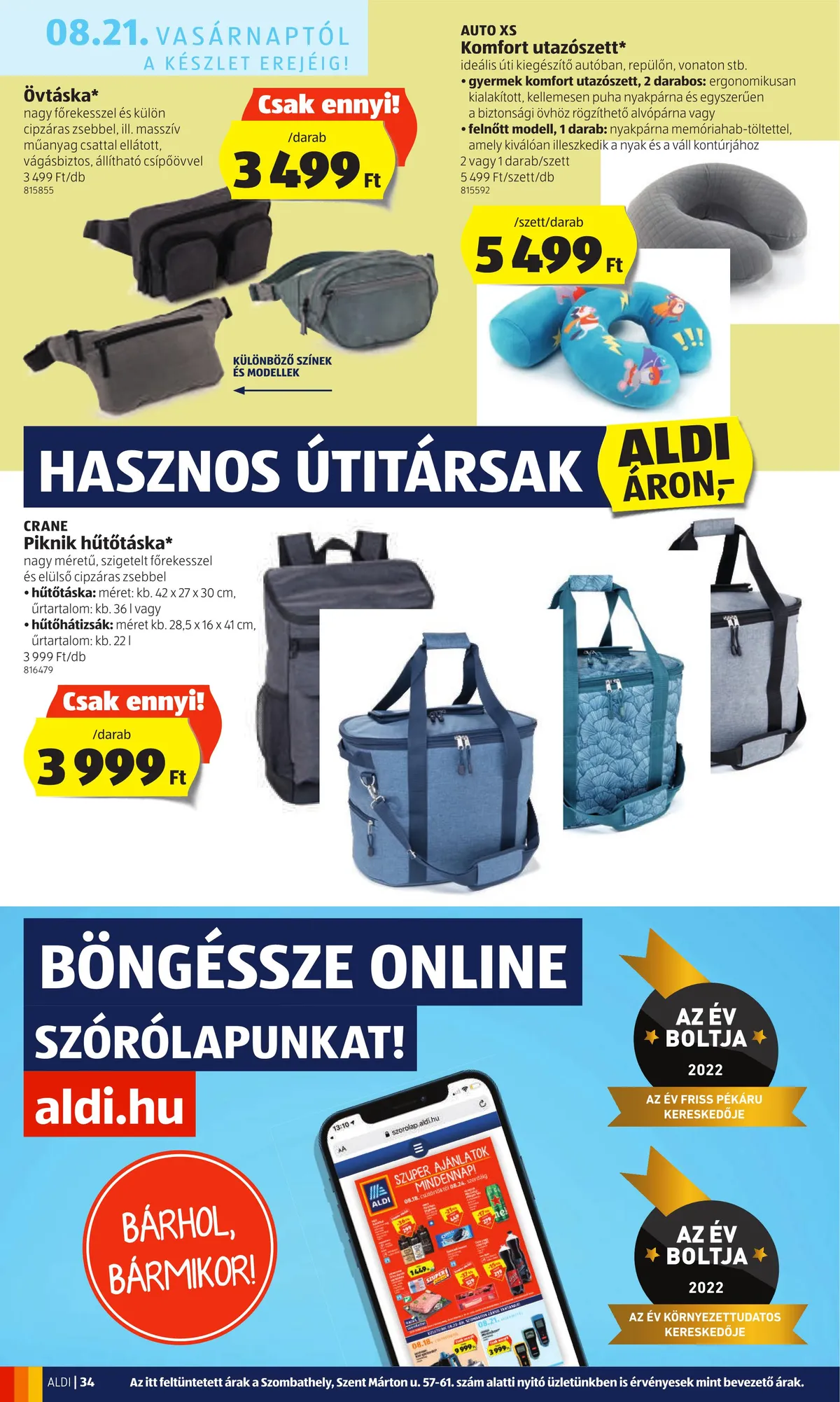 Aldi akciós újság 08.18–08.24 – 34. oldal