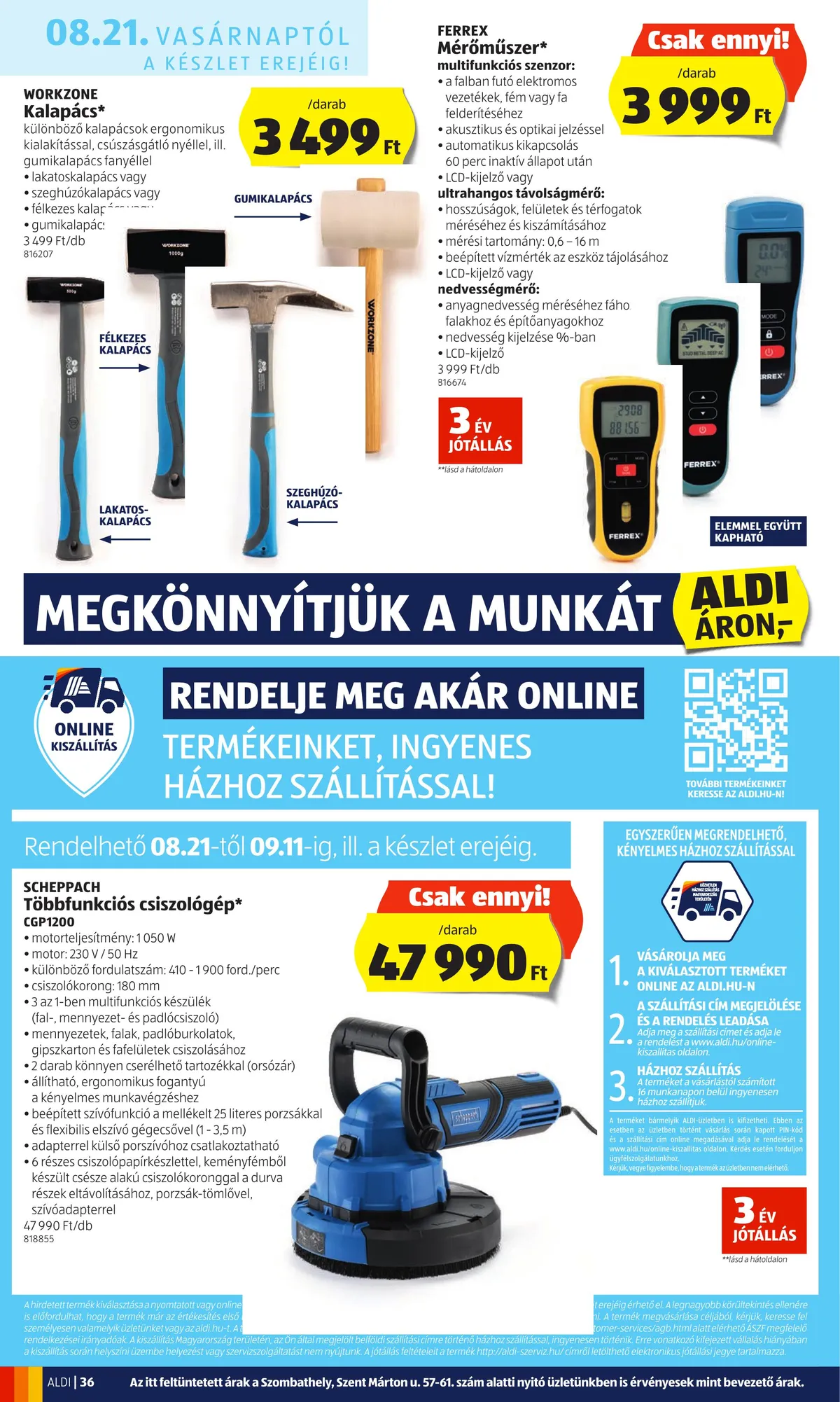 Aldi akciós újság 08.18–08.24 – 36. oldal